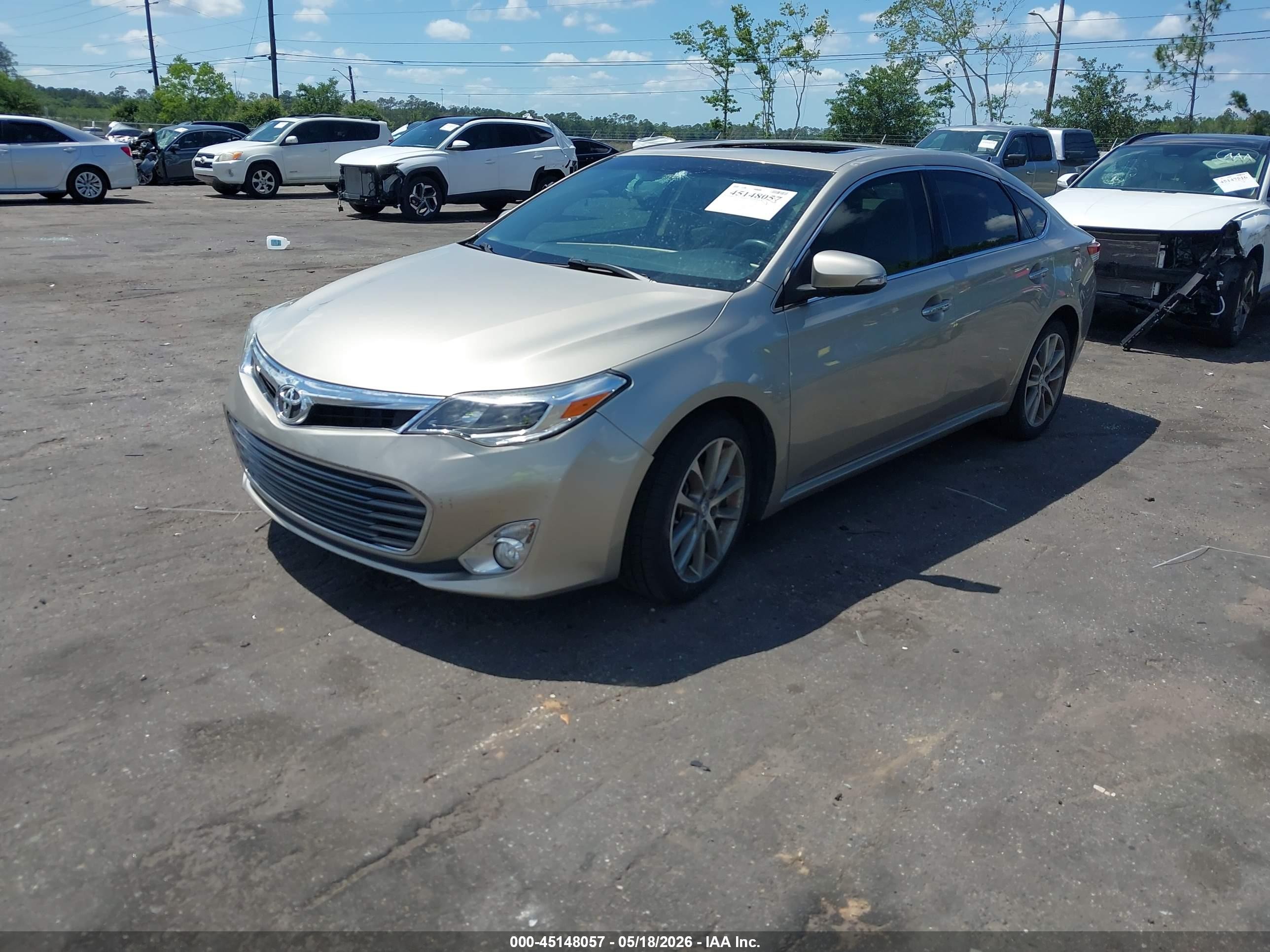 2015 Toyota Avalon Xle Touring Beige vin: 4T1BK1EBXFU165490
