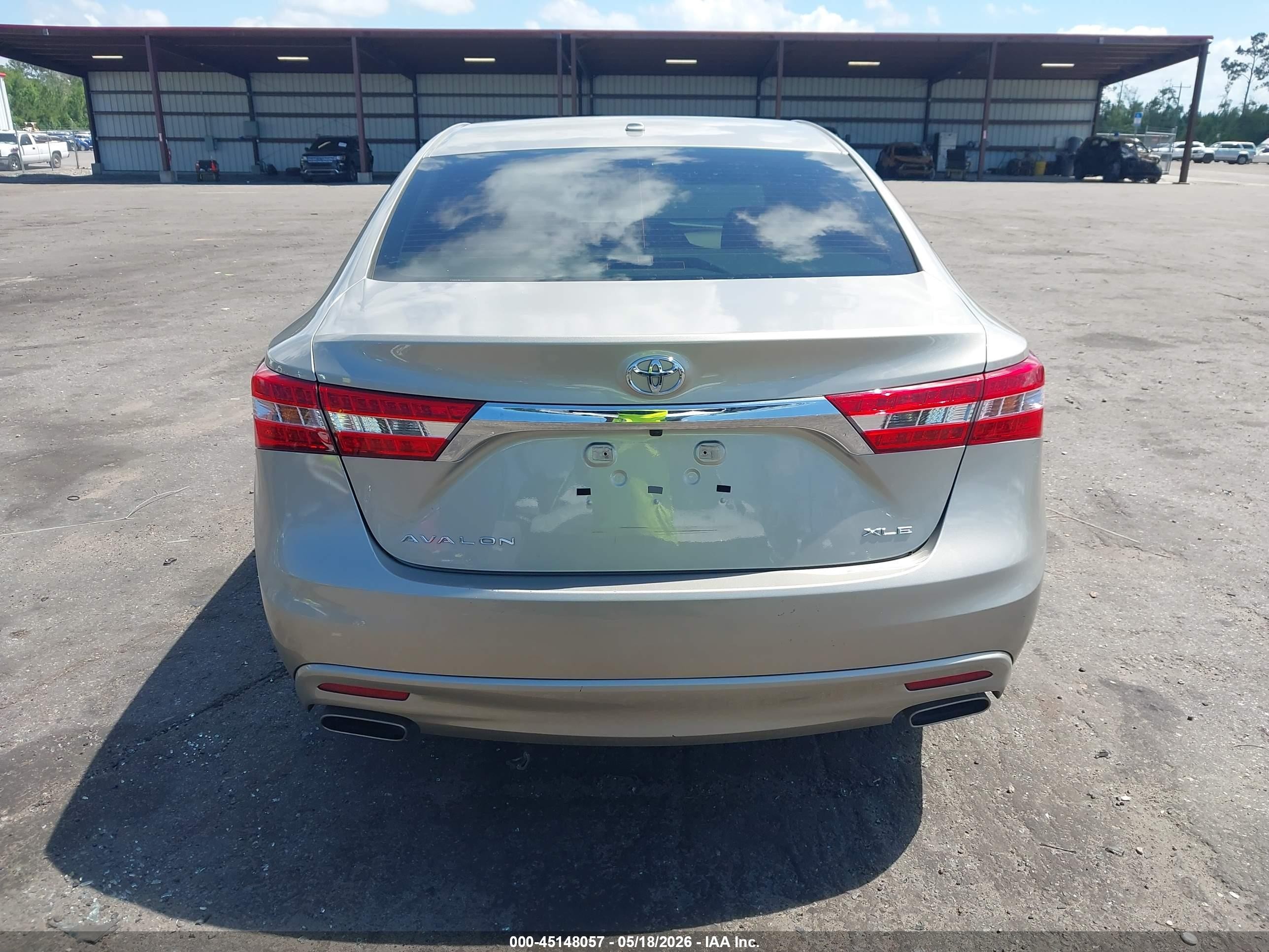 2015 Toyota Avalon Xle Touring Beige vin: 4T1BK1EBXFU165490