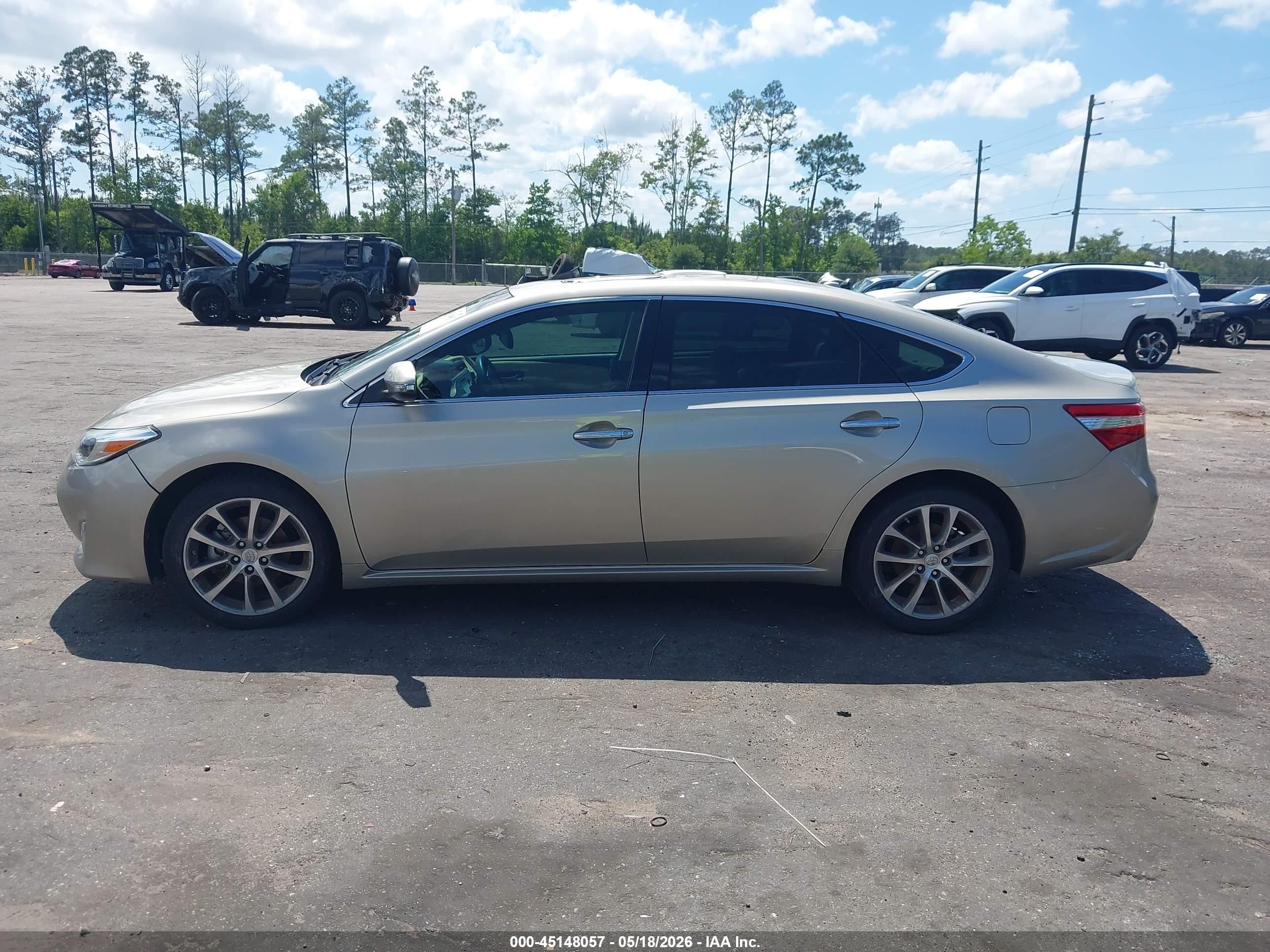 2015 Toyota Avalon Xle Touring Beige vin: 4T1BK1EBXFU165490