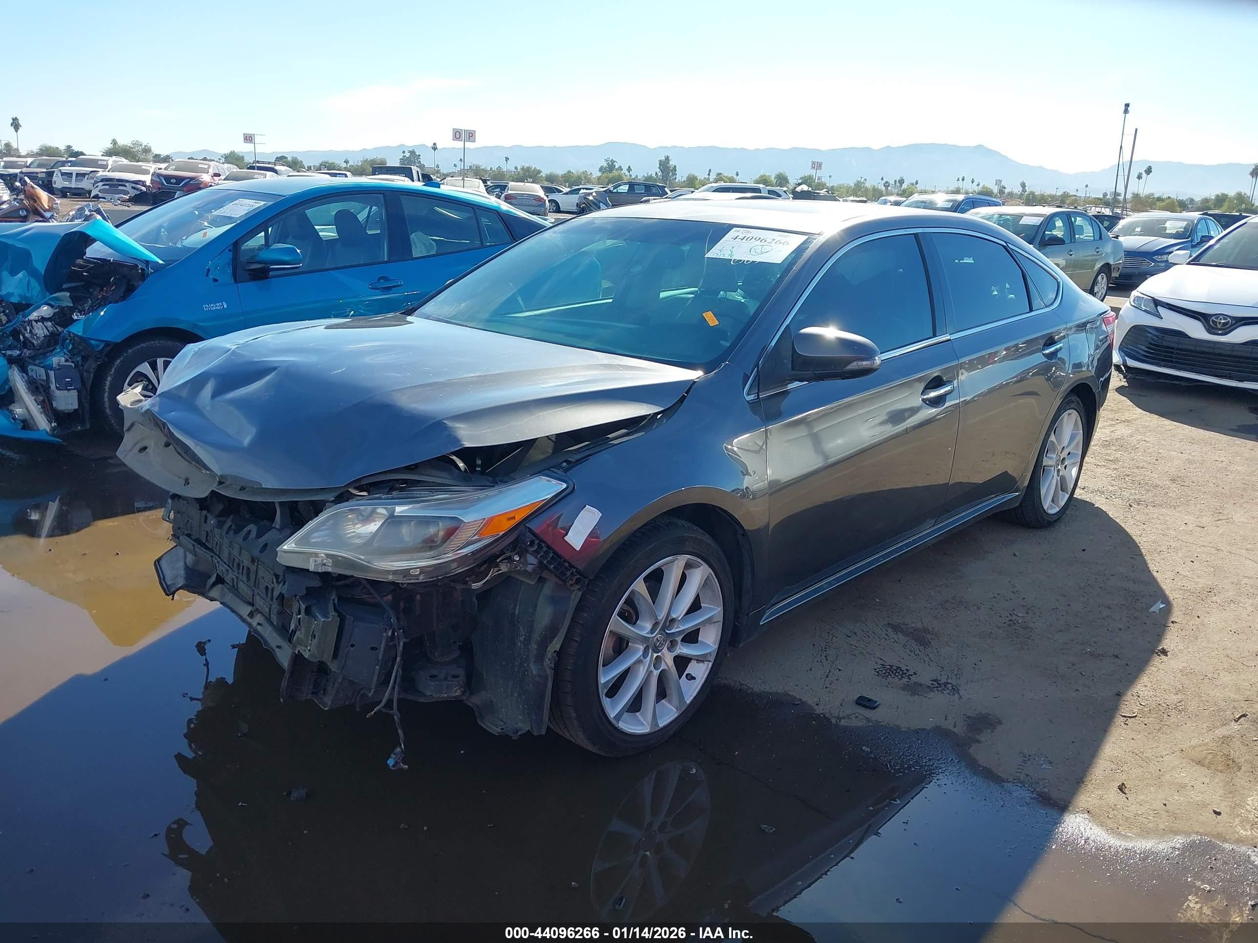 2015 Toyota Avalon Limited Серый vin: 4T1BK1EBXFU166851