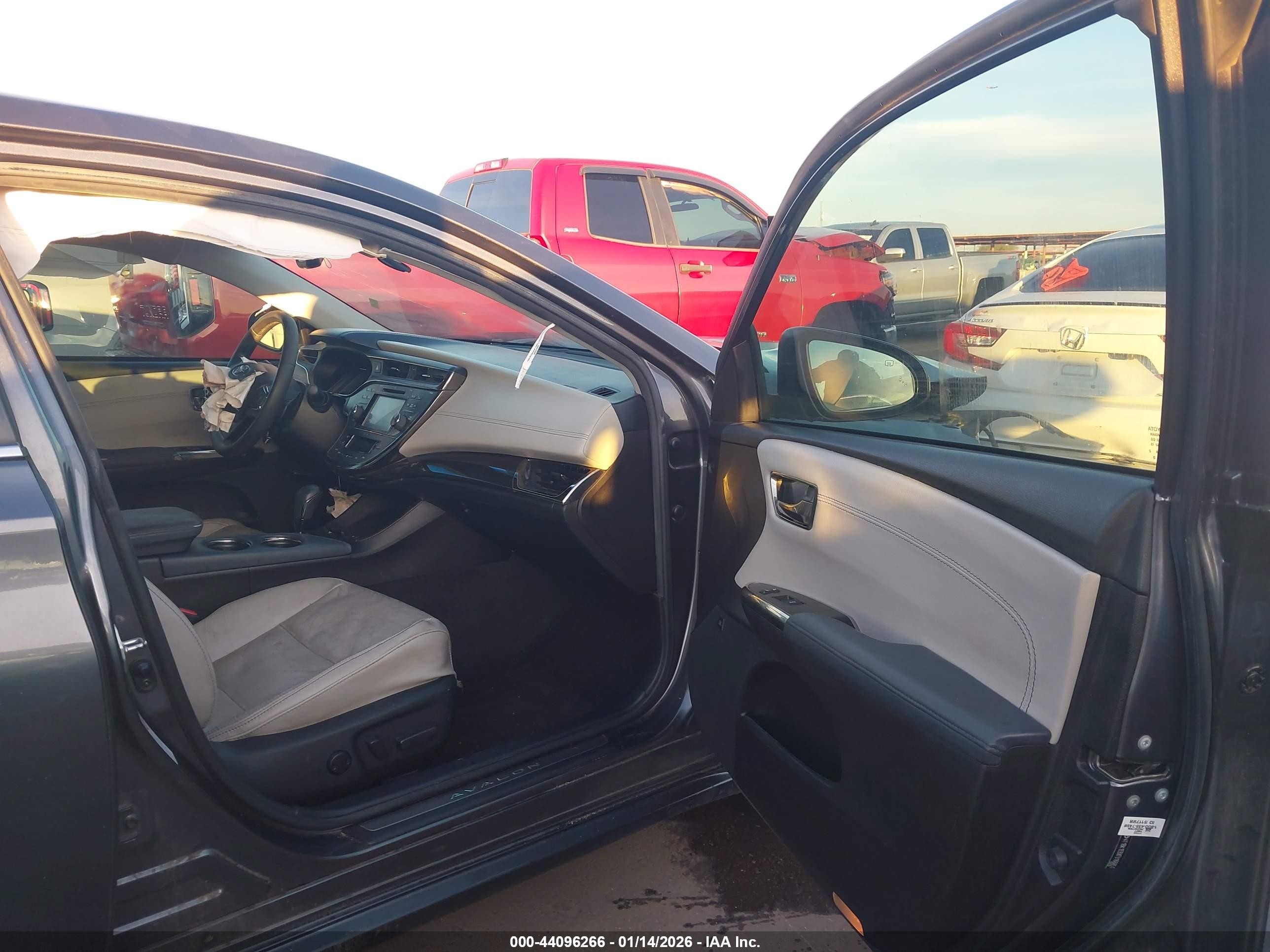 2015 Toyota Avalon Limited Серый vin: 4T1BK1EBXFU166851