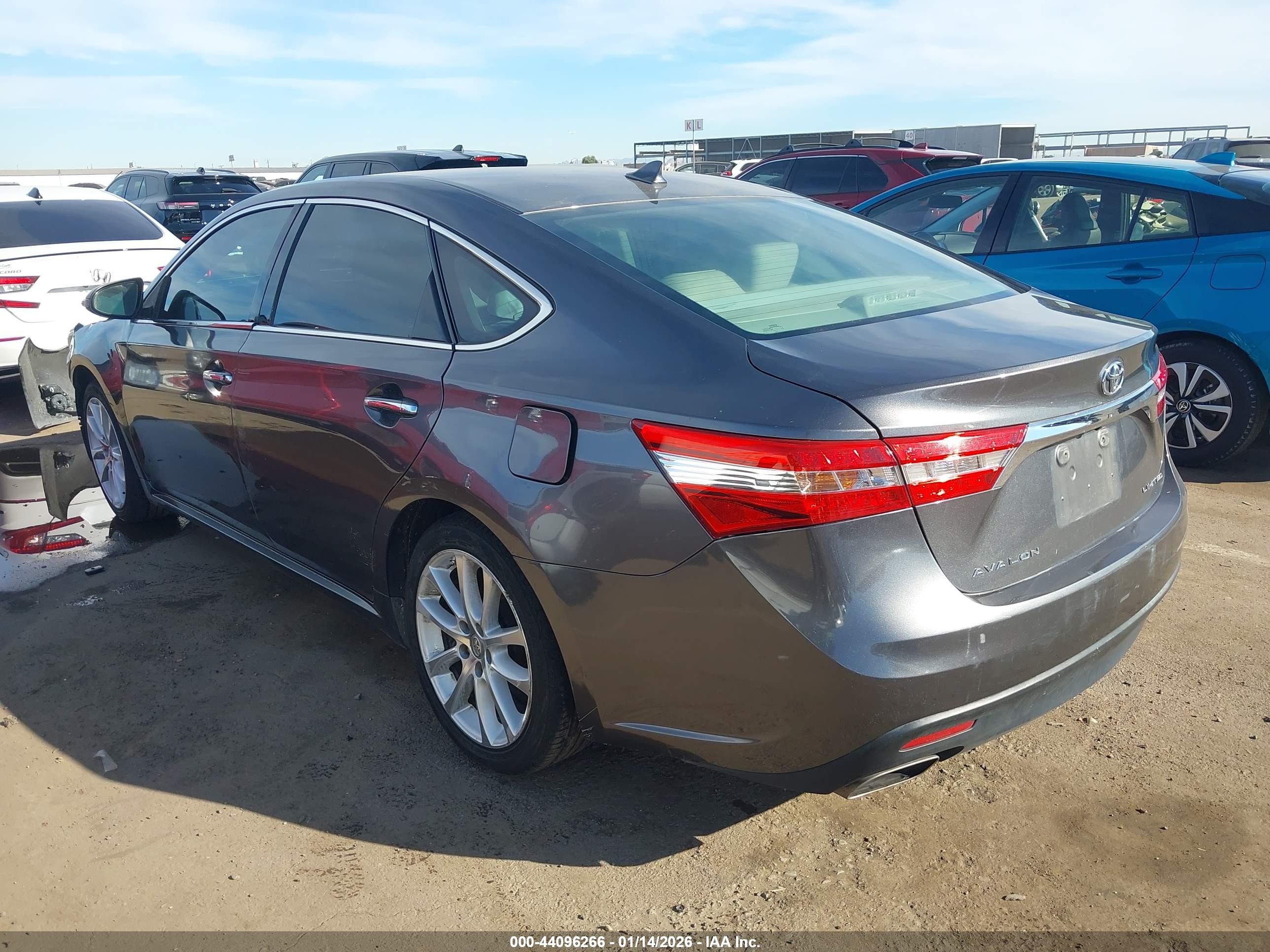 2015 Toyota Avalon Limited Серый vin: 4T1BK1EBXFU166851