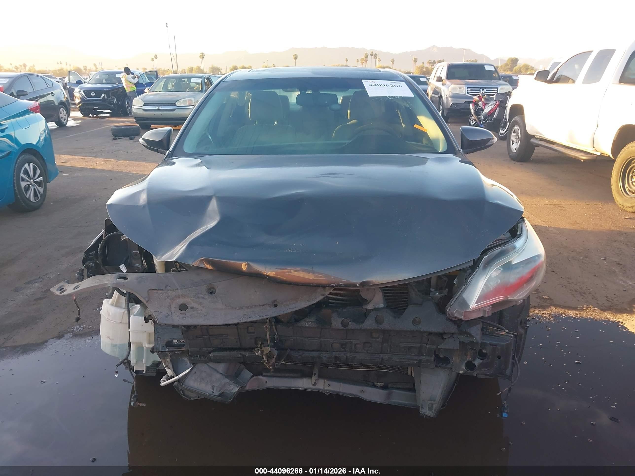 2015 Toyota Avalon Limited Серый vin: 4T1BK1EBXFU166851