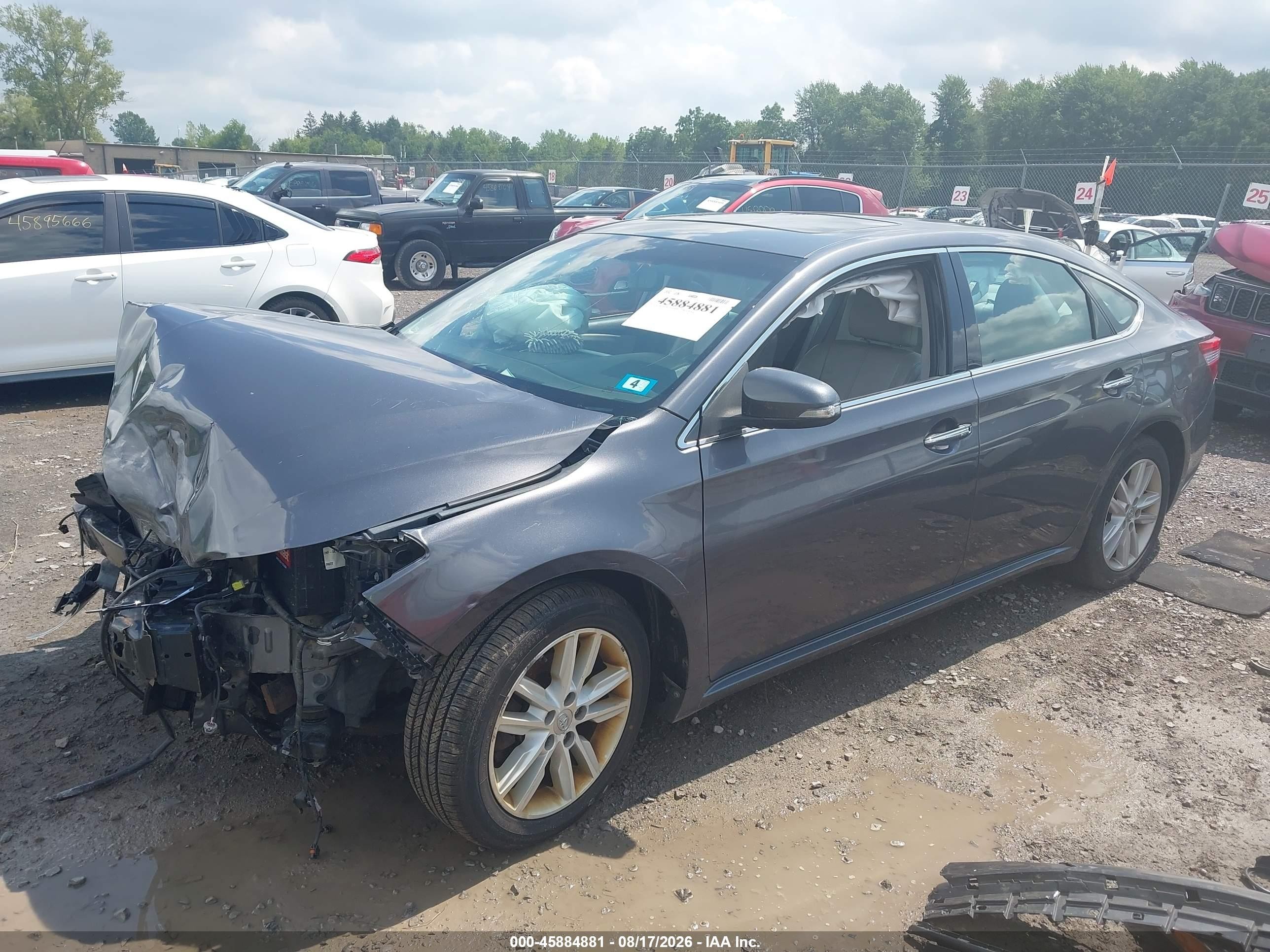 2015 Toyota Avalon Xle Premium Gray vin: 4T1BK1EBXFU183438