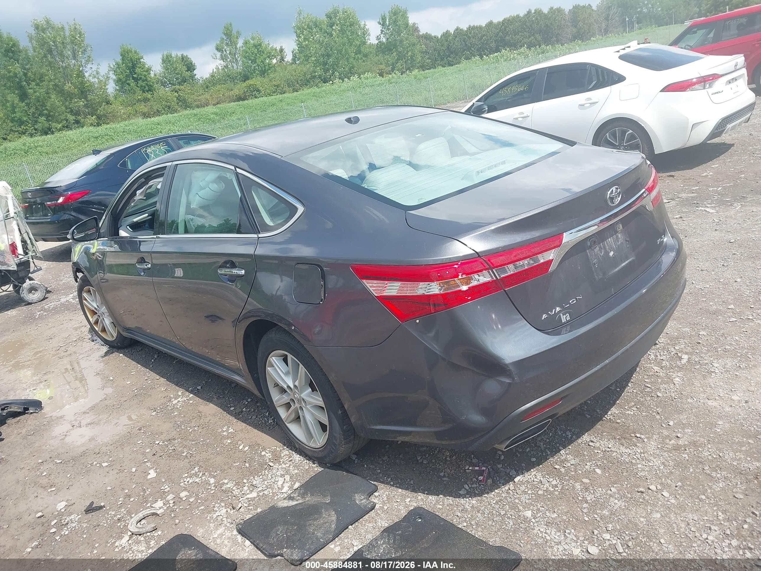 2015 Toyota Avalon Xle Premium Gray vin: 4T1BK1EBXFU183438