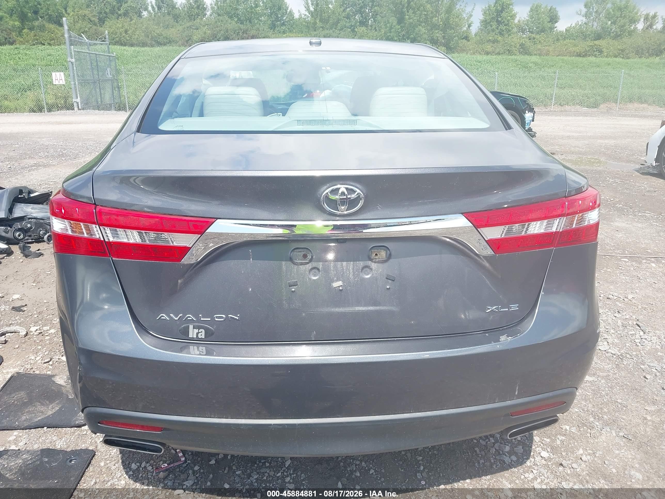2015 Toyota Avalon Xle Premium Gray vin: 4T1BK1EBXFU183438