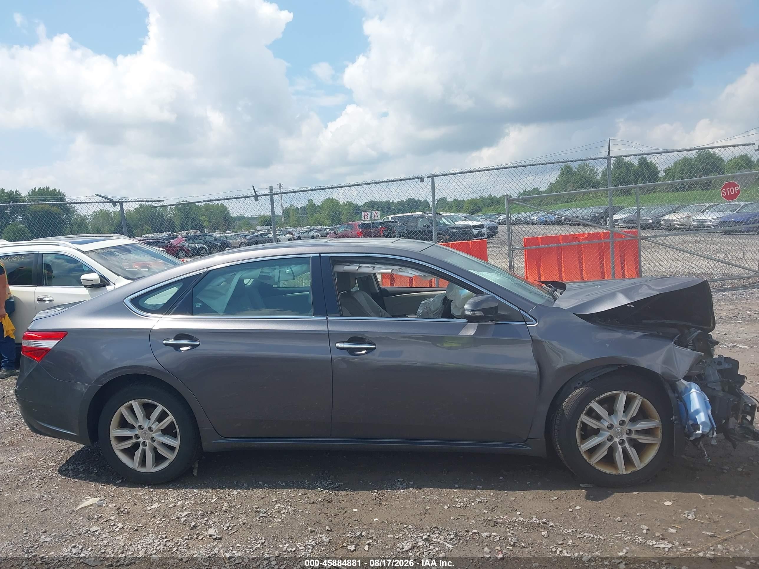 2015 Toyota Avalon Xle Premium Gray vin: 4T1BK1EBXFU183438