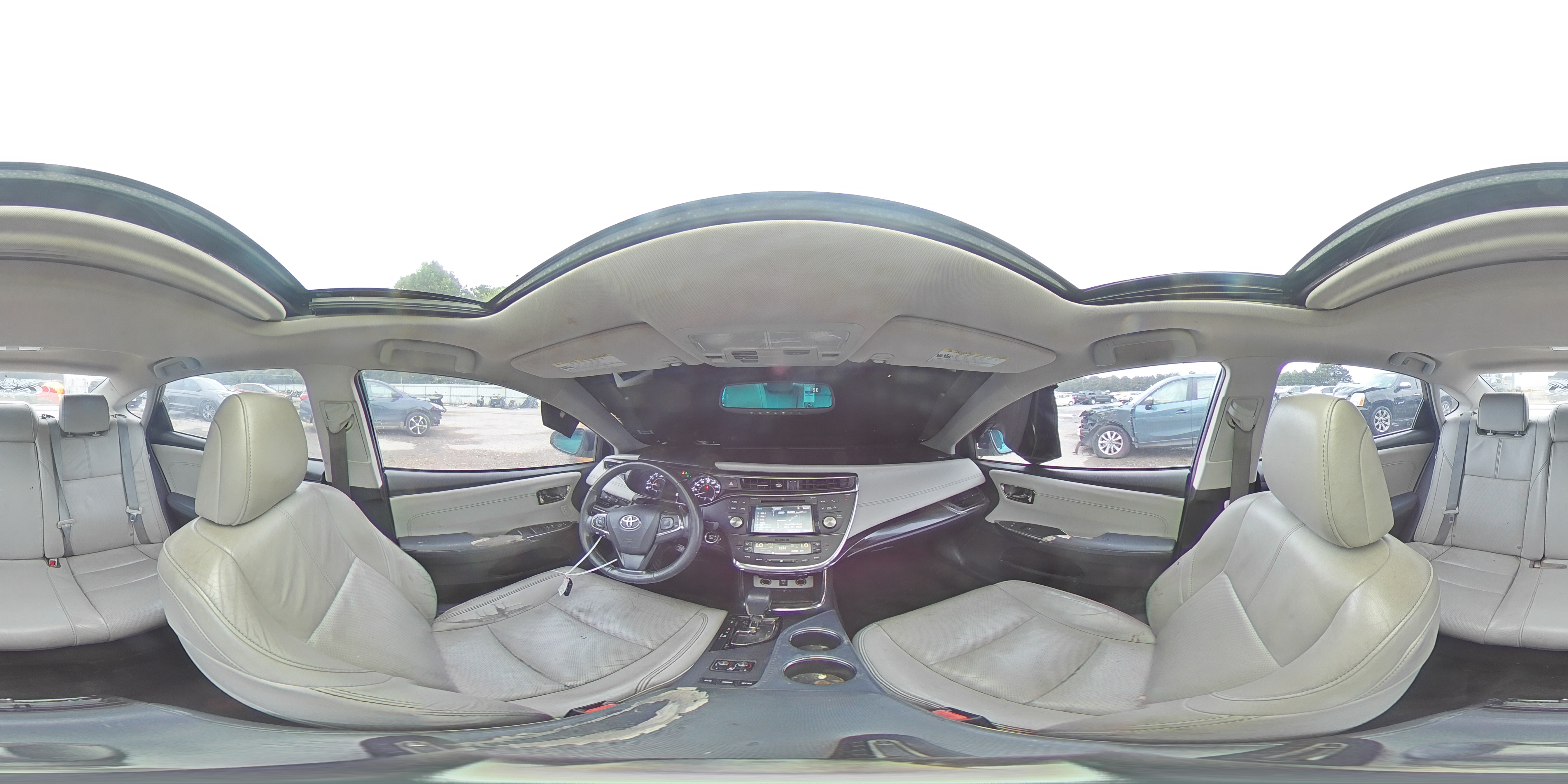 2015 Toyota Avalon Limited White vin: 4T1BK1EBXFU185044