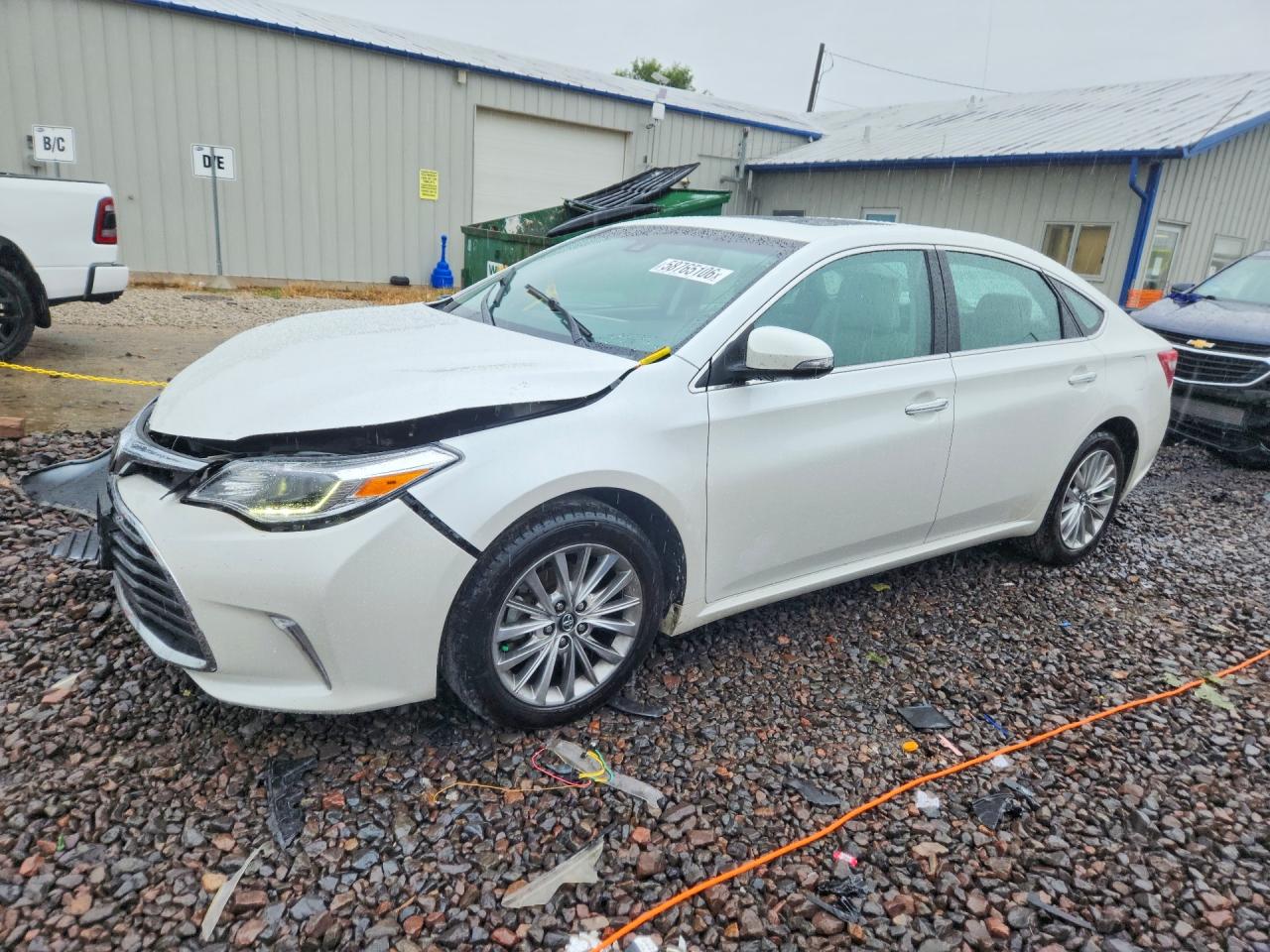 2016 Toyota Avalon Limited White vin: 4T1BK1EBXGU213653