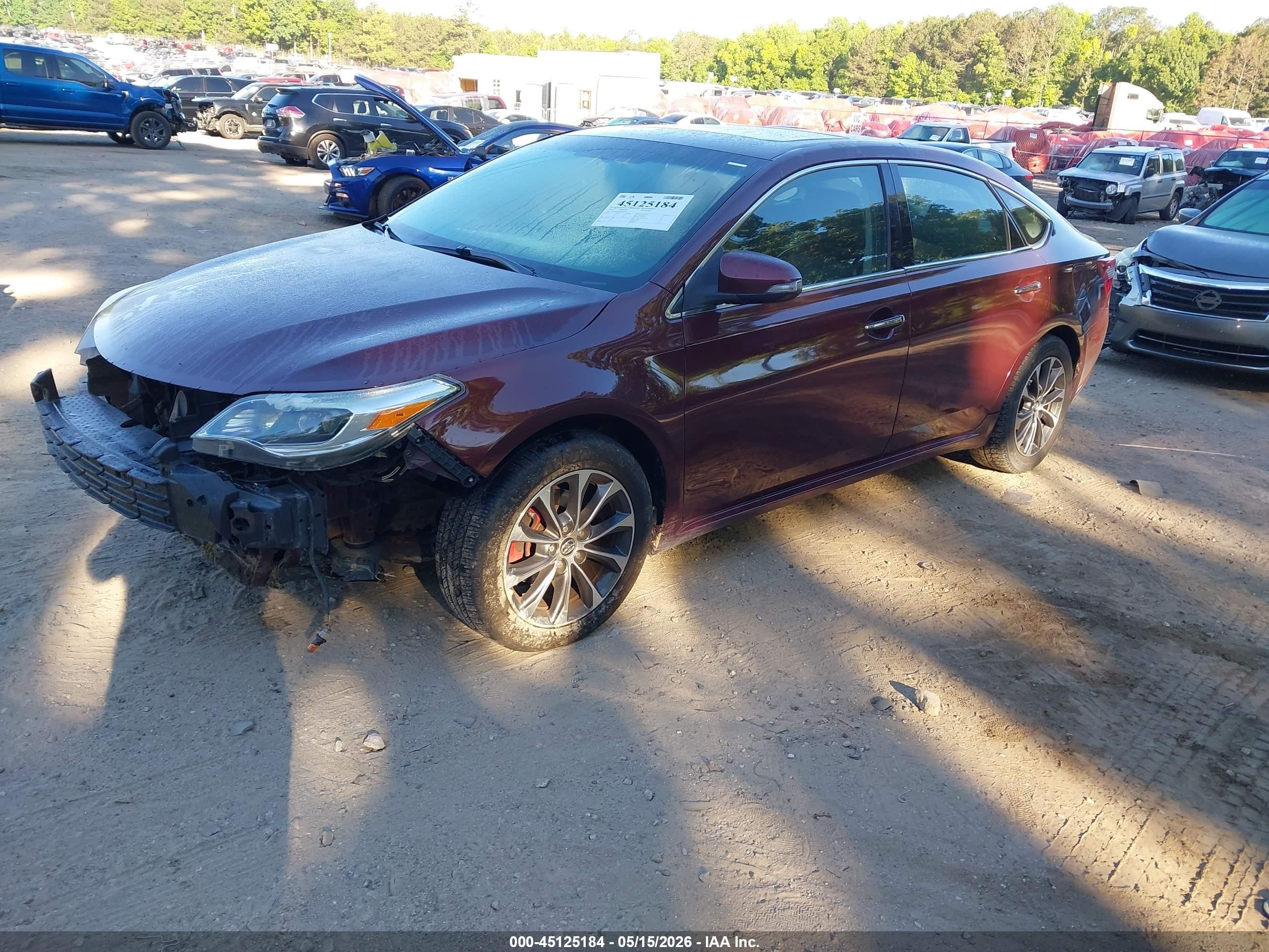 2016 Toyota Avalon Xle Premium Champagne vin: 4T1BK1EBXGU225477
