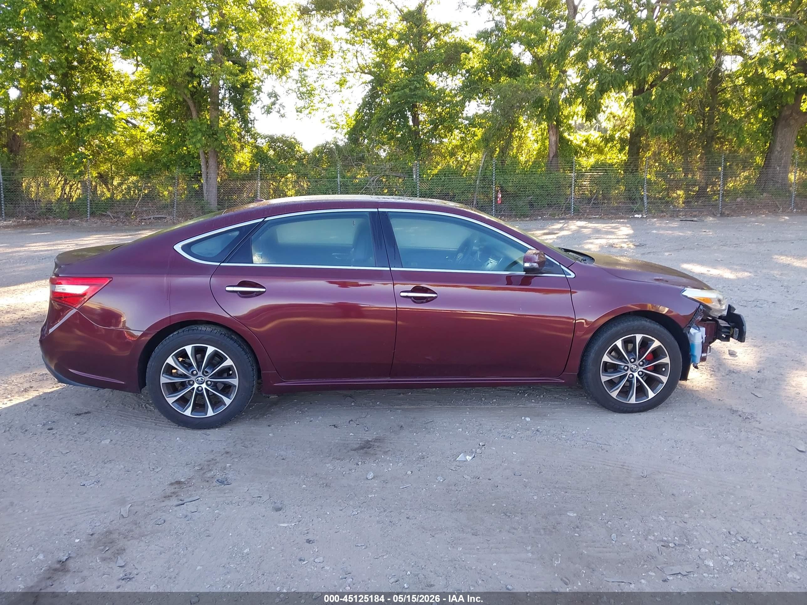 2016 Toyota Avalon Xle Premium Champagne vin: 4T1BK1EBXGU225477