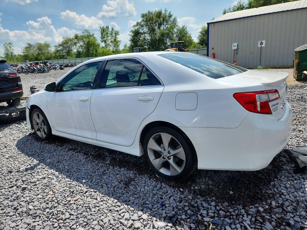 2012 Toyota Camry Se V6 White vin: 4T1BK1FK0CU018511