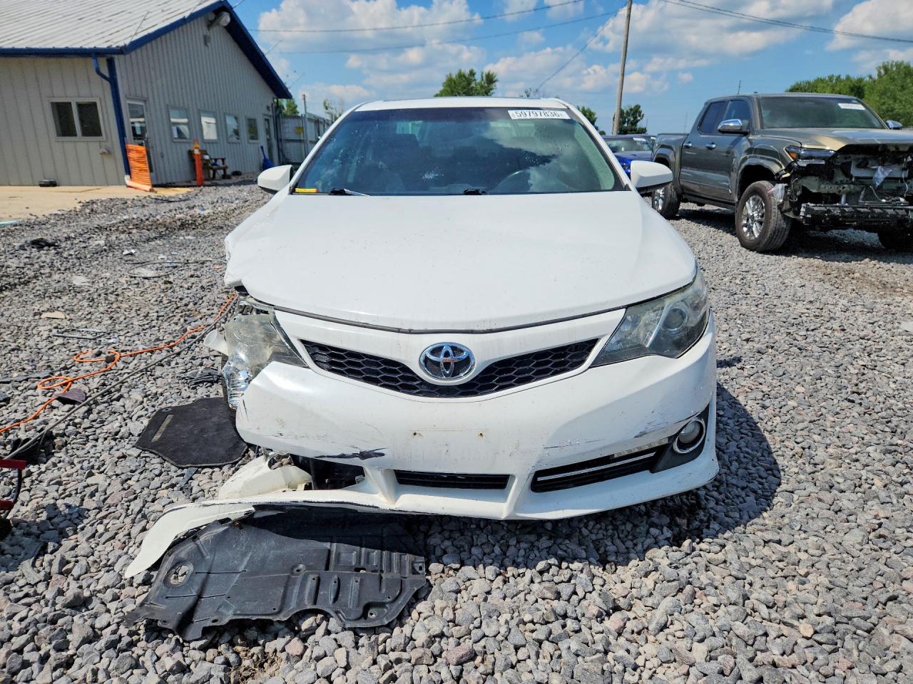 2012 Toyota Camry Se V6 White vin: 4T1BK1FK0CU018511