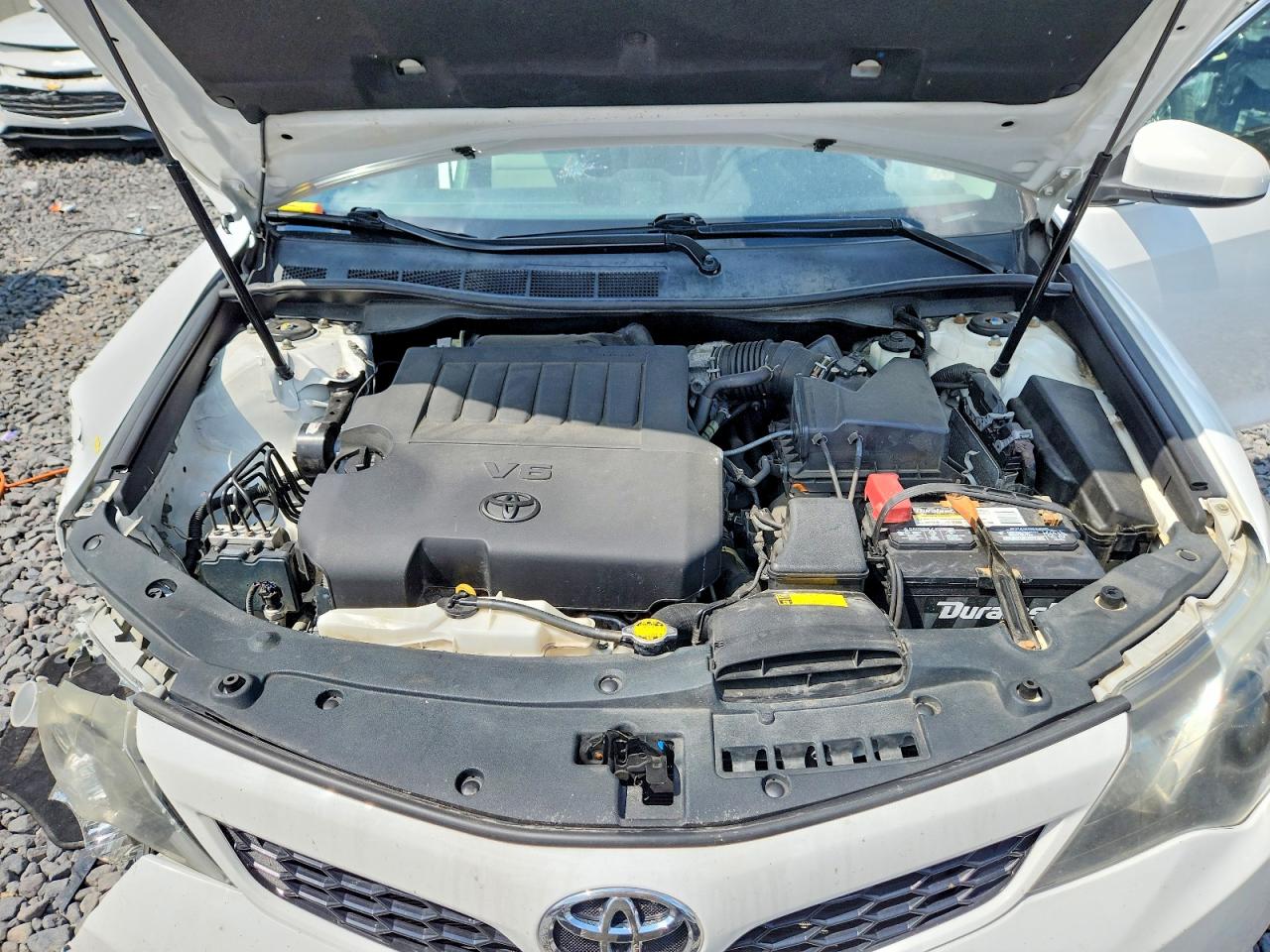 2012 Toyota Camry Se V6 White vin: 4T1BK1FK0CU018511