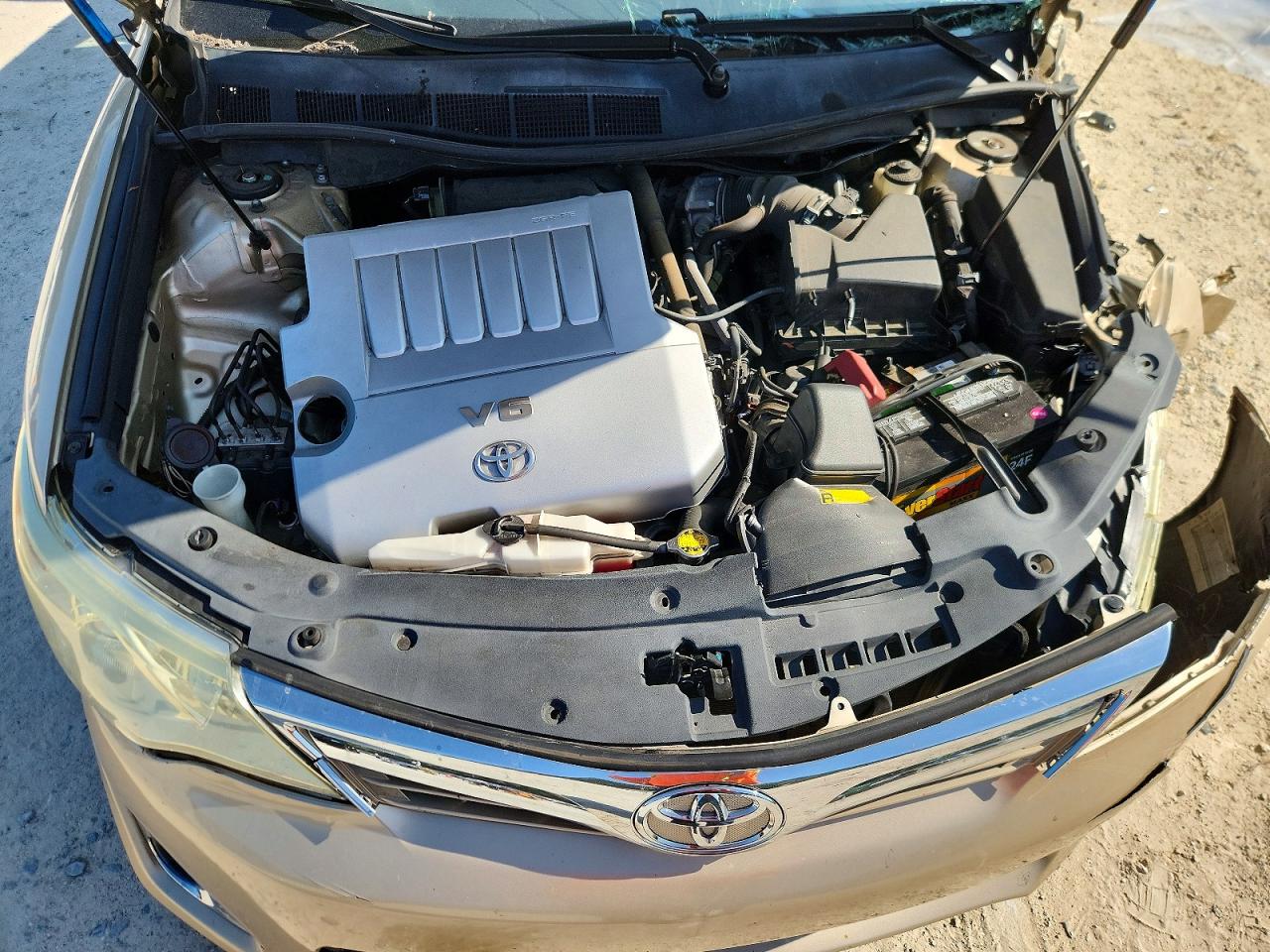 2012 Toyota Camry Xle V6 Tan vin: 4T1BK1FK0CU511542