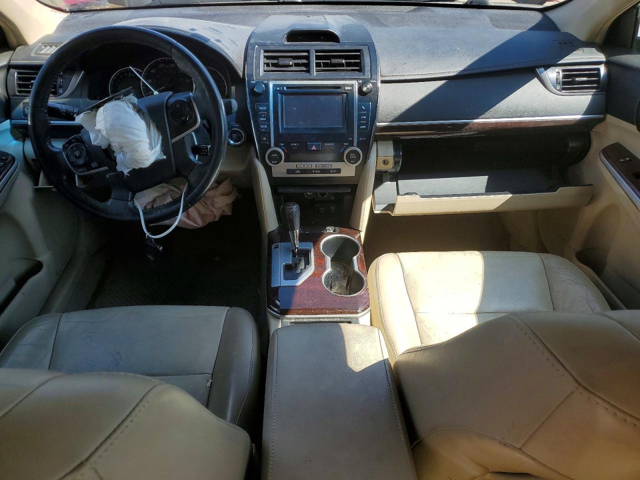 2012 Toyota Camry Xle V6 Red vin: 4T1BK1FK0CU515977