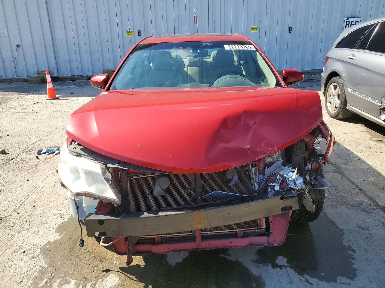 2012 Toyota Camry Xle V6 Red vin: 4T1BK1FK0CU515977