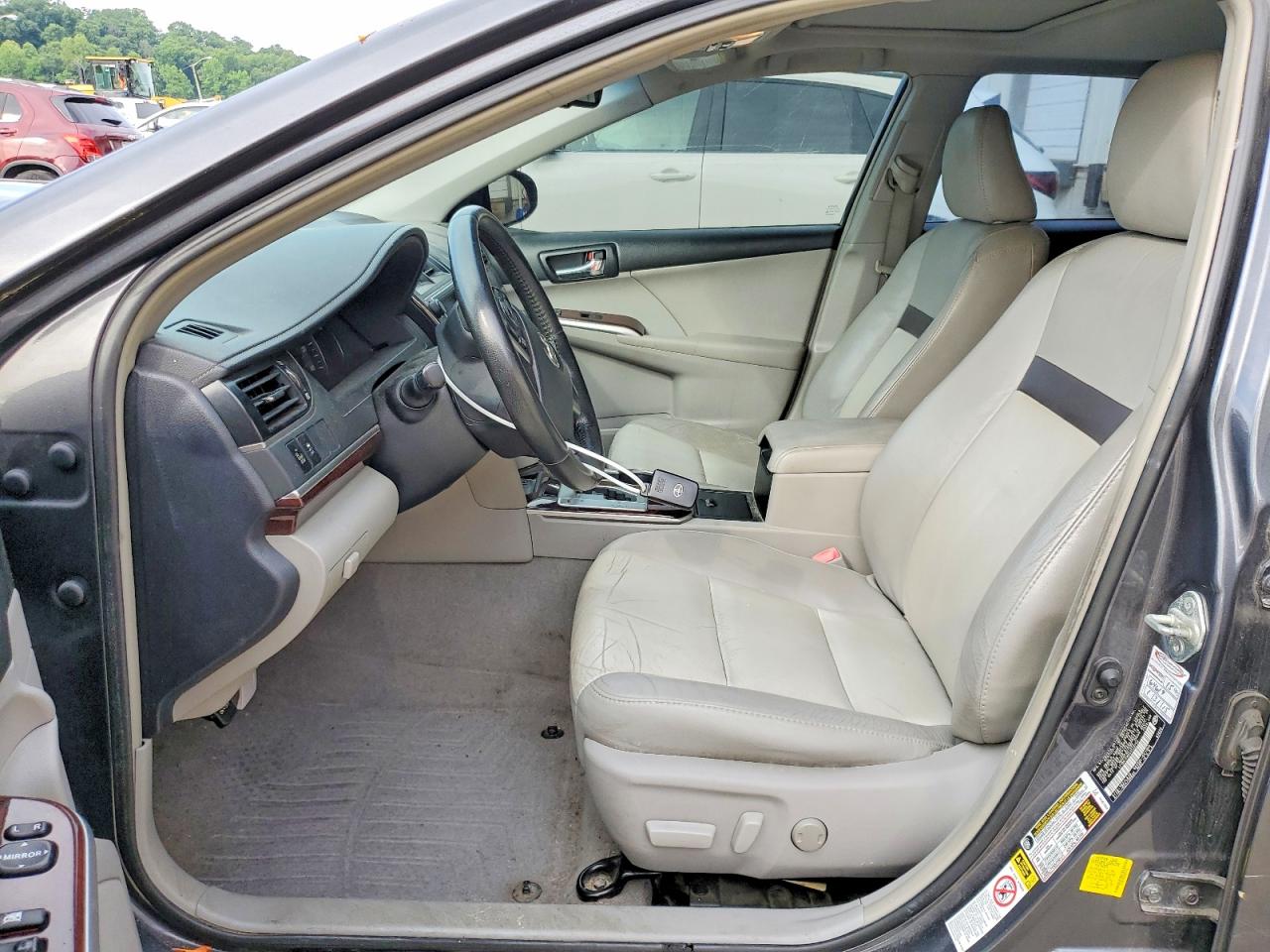 2012 Toyota Camry Xle V6 Gray vin: 4T1BK1FK0CU522752