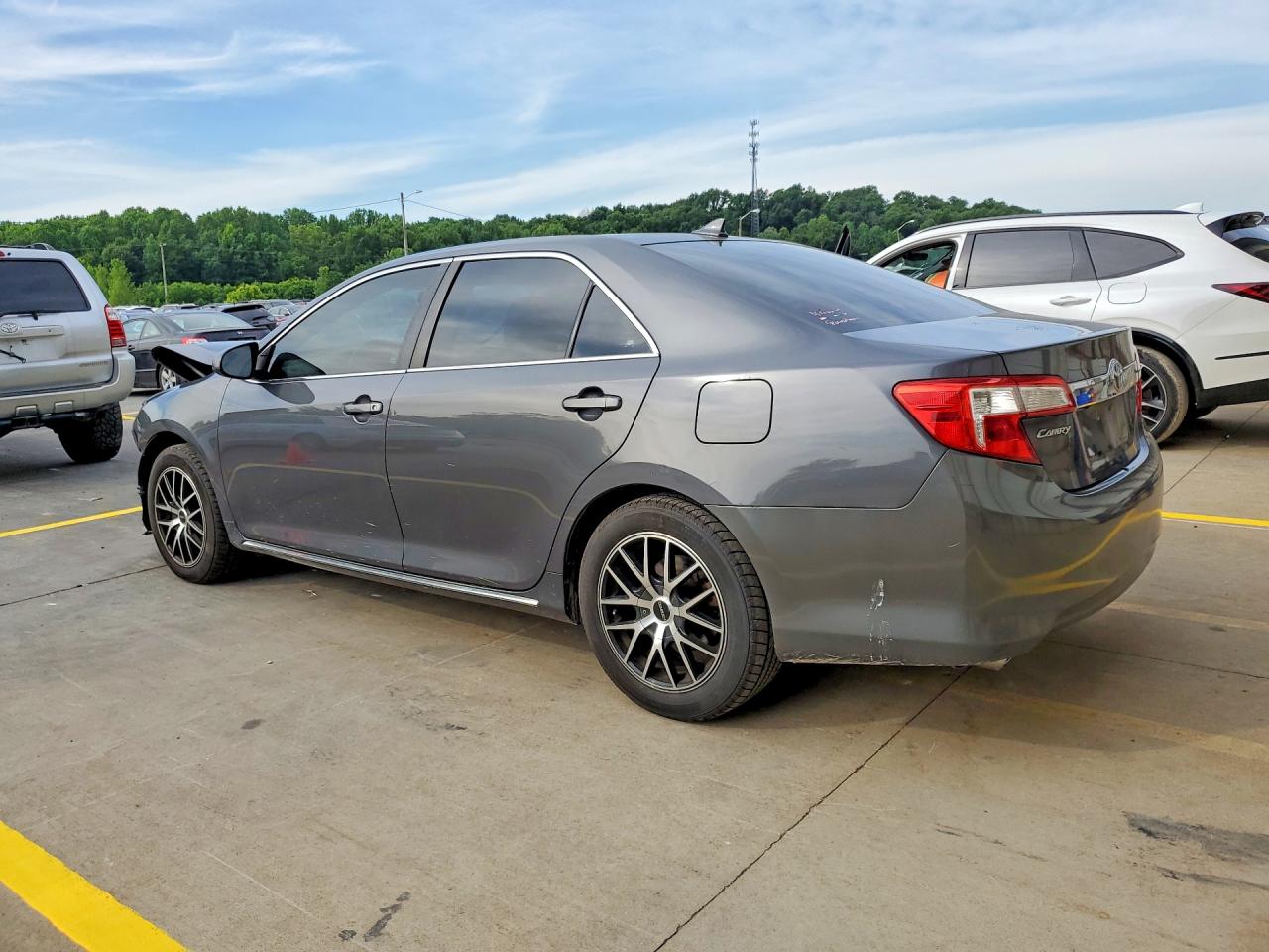 2012 Toyota Camry Xle V6 Gray vin: 4T1BK1FK0CU522752