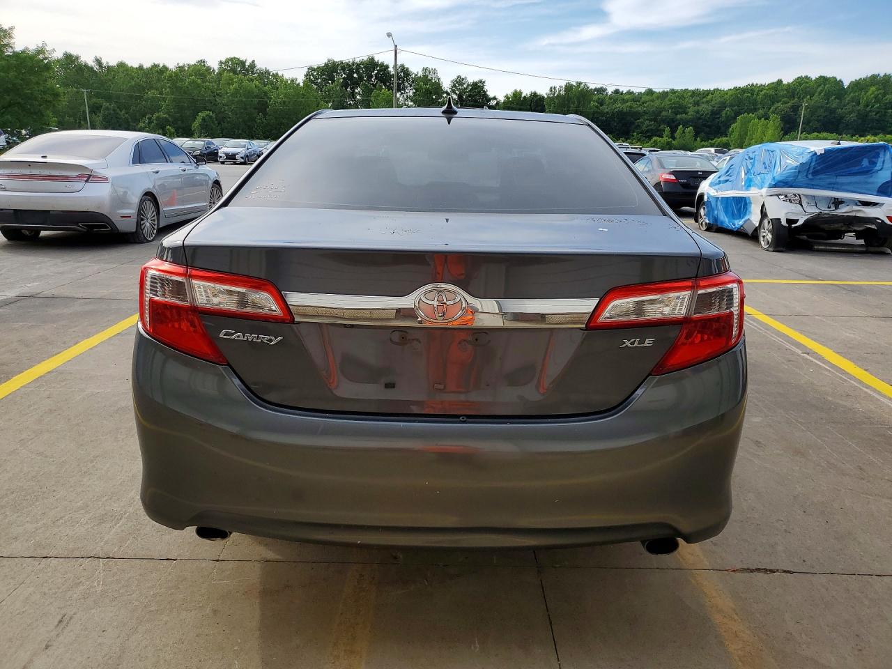 2012 Toyota Camry Xle V6 Gray vin: 4T1BK1FK0CU522752