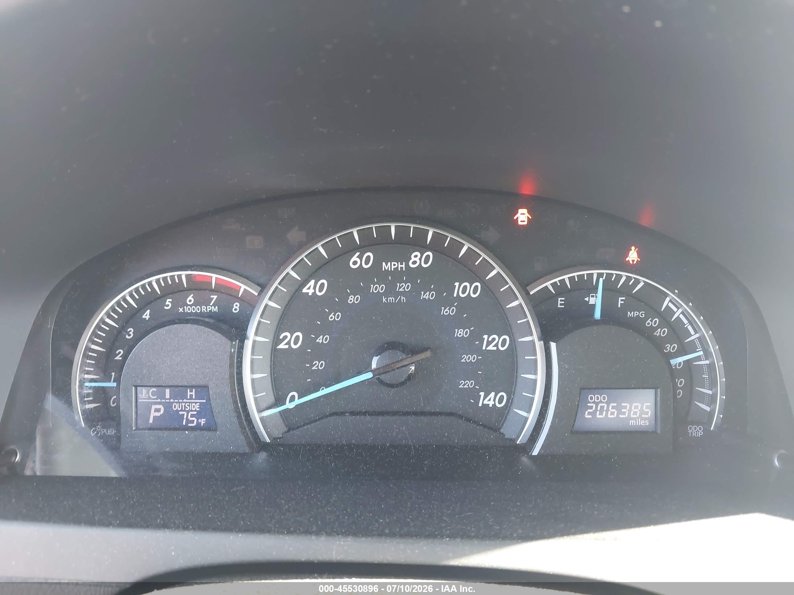 2013 Toyota Camry Xle V6 Черный vin: 4T1BK1FK0DU023077
