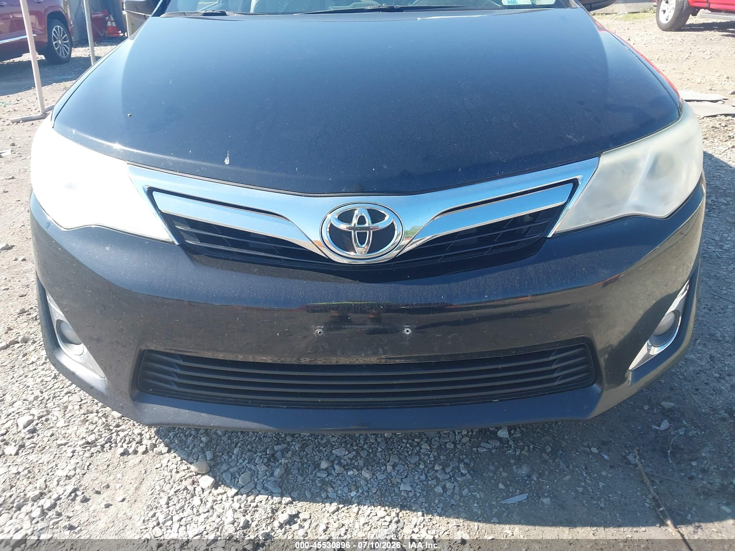 2013 Toyota Camry Xle V6 Черный vin: 4T1BK1FK0DU023077