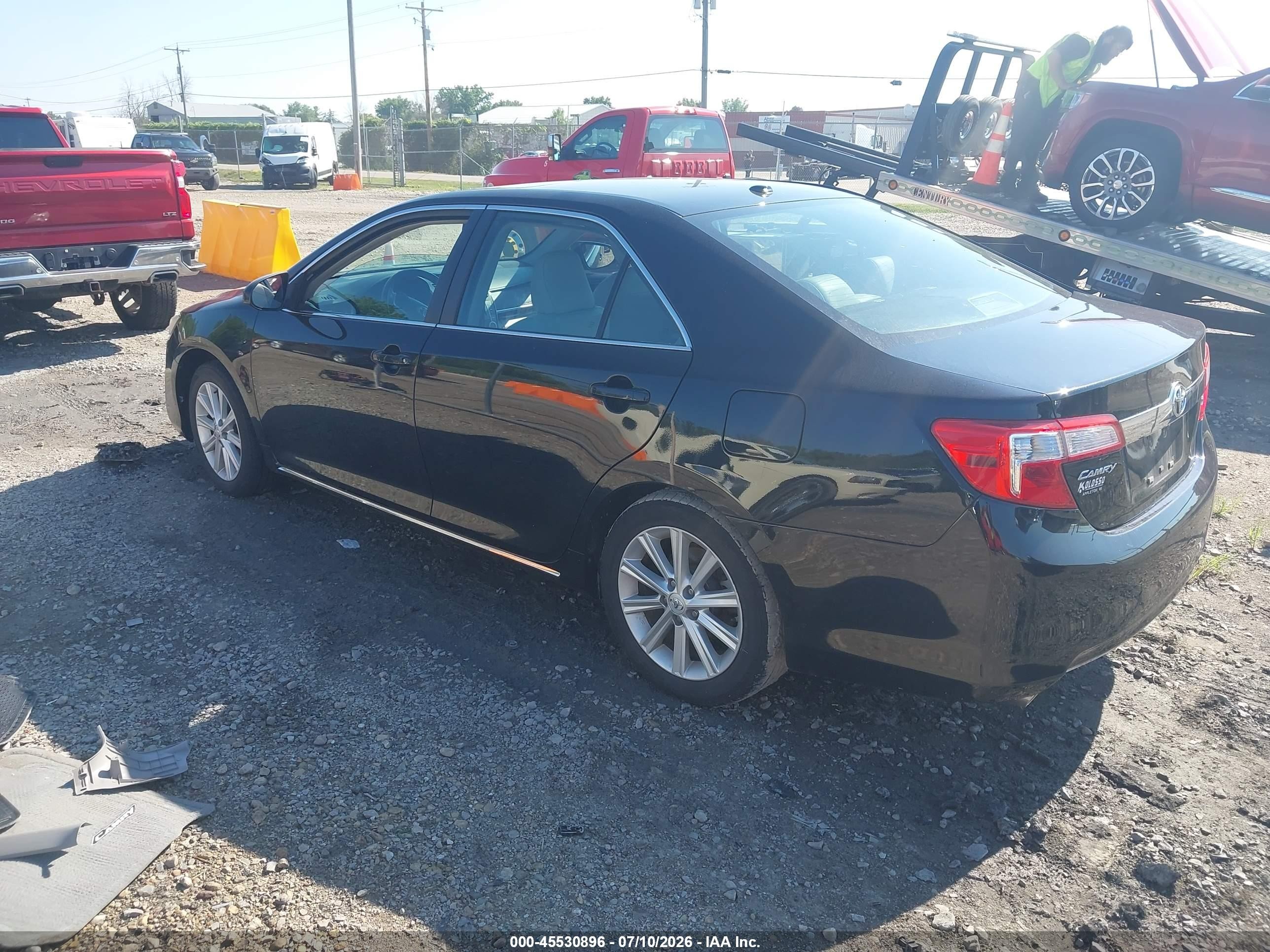 2013 Toyota Camry Xle V6 Черный vin: 4T1BK1FK0DU023077