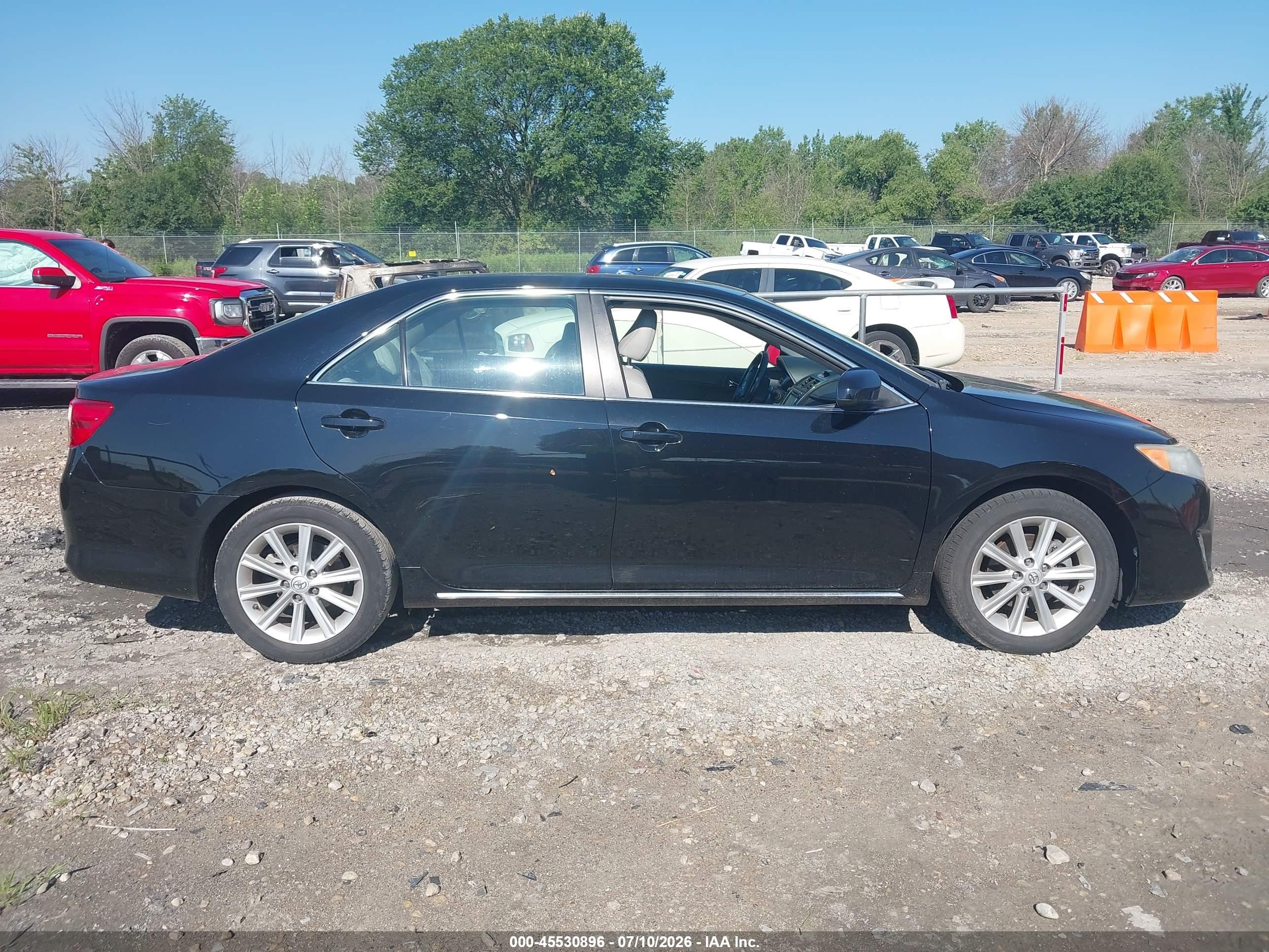 2013 Toyota Camry Xle V6 Черный vin: 4T1BK1FK0DU023077