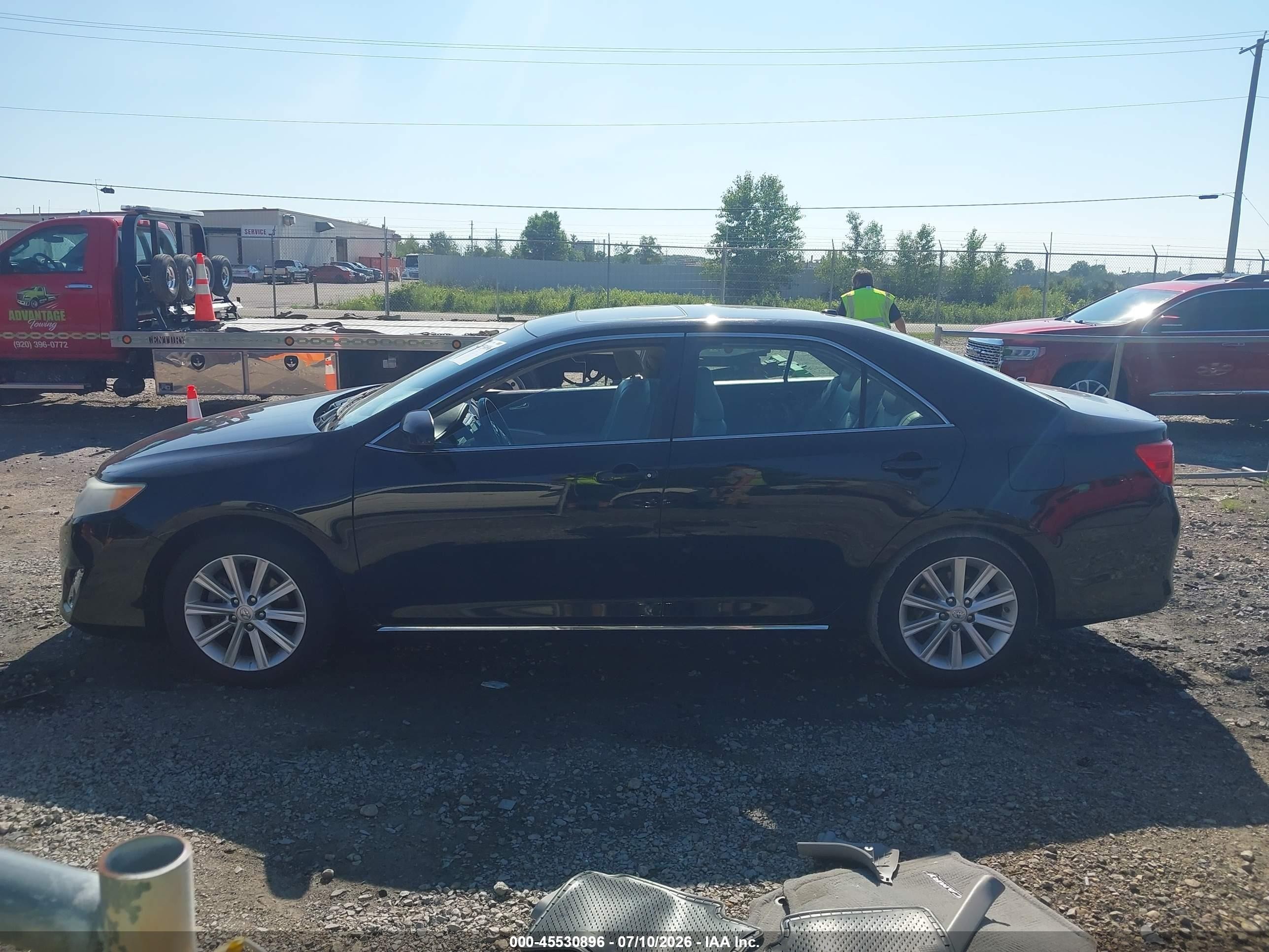 2013 Toyota Camry Xle V6 Черный vin: 4T1BK1FK0DU023077