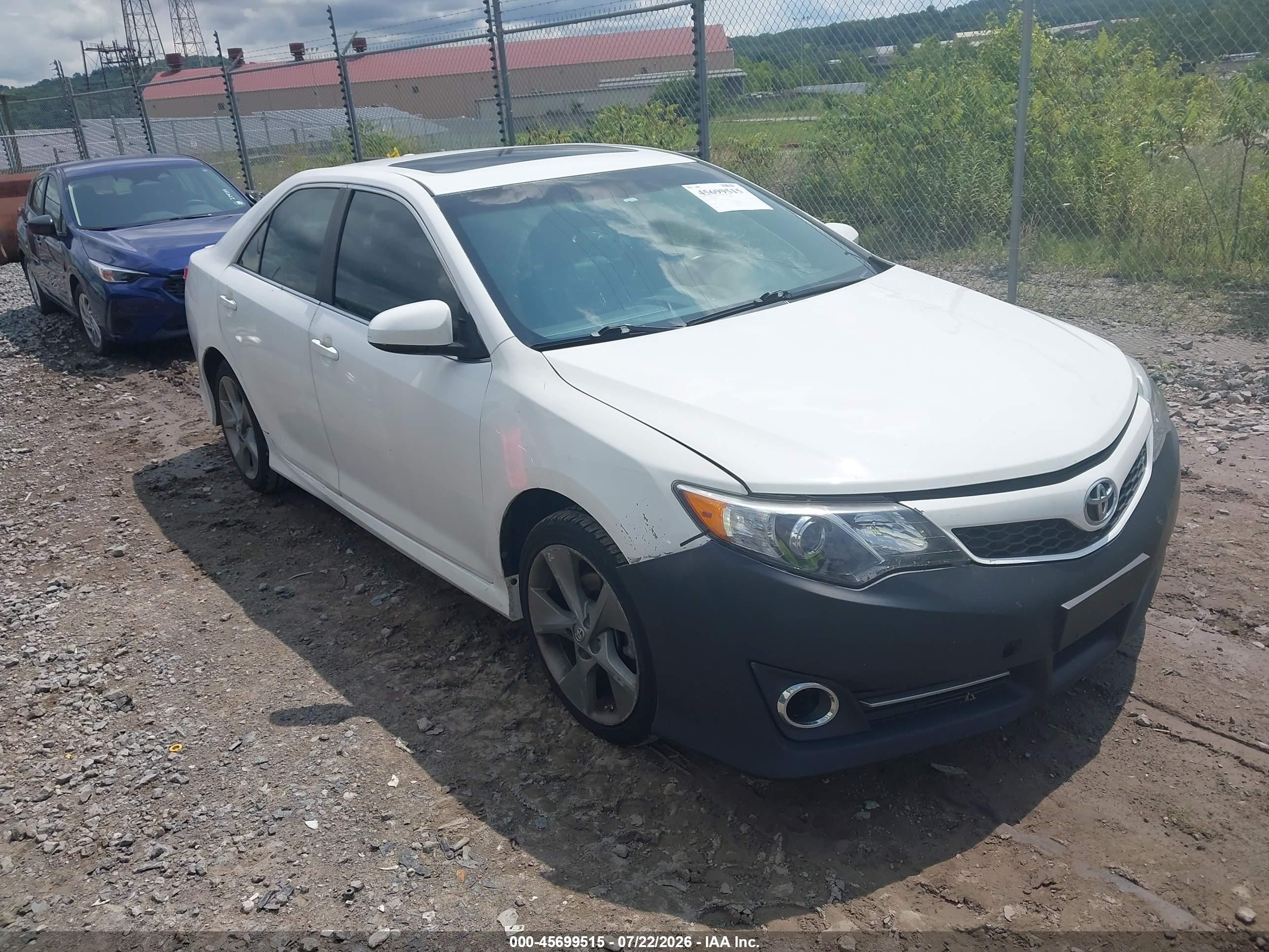 2013 Toyota Camry Se V6 Белый vin: 4T1BK1FK0DU526107
