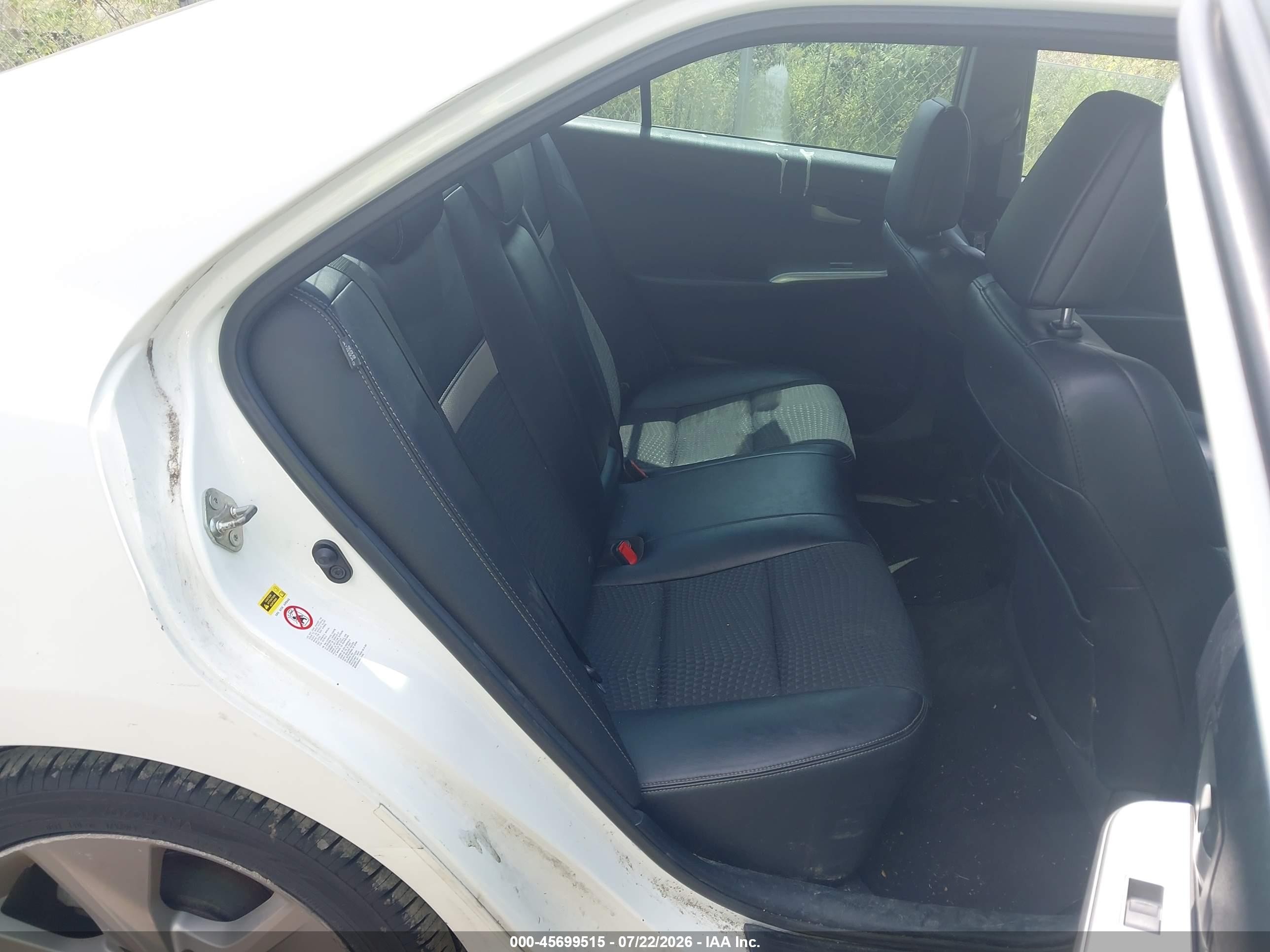 2013 Toyota Camry Se V6 White vin: 4T1BK1FK0DU526107