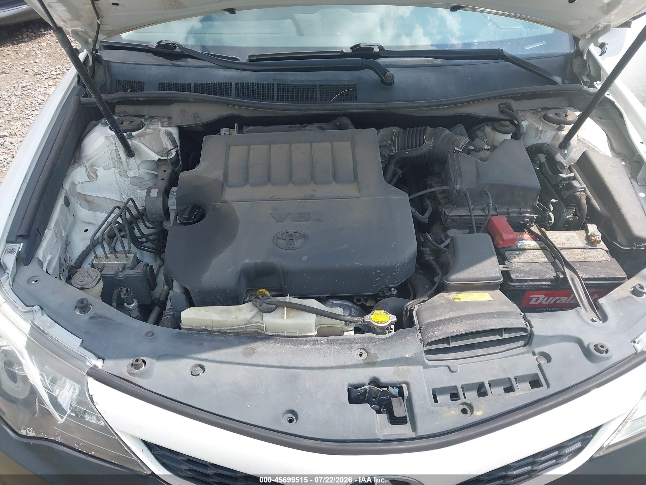 2013 Toyota Camry Se V6 White vin: 4T1BK1FK0DU526107