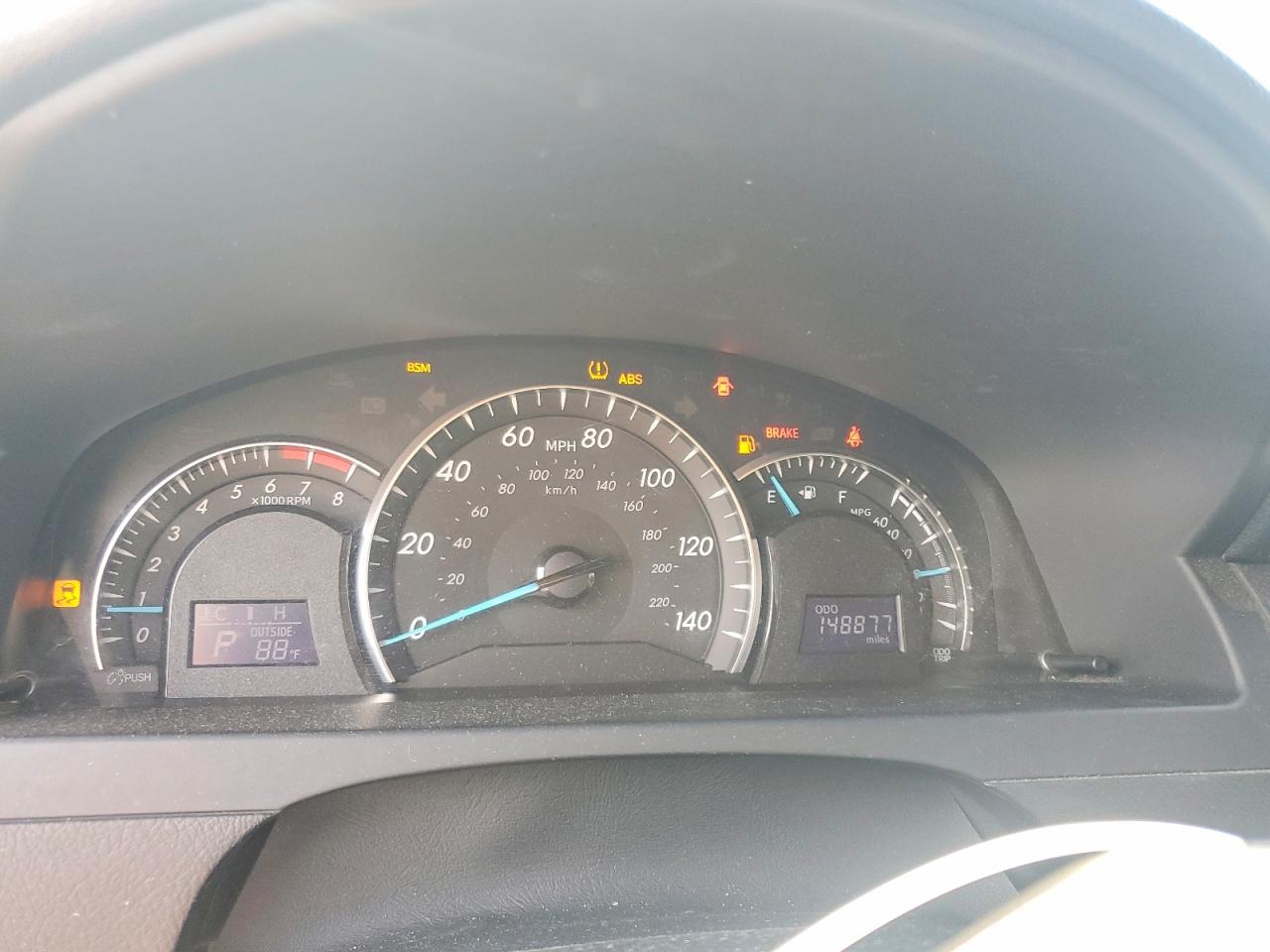 2013 Toyota Camry Xle V6 Серебряный vin: 4T1BK1FK0DU528777