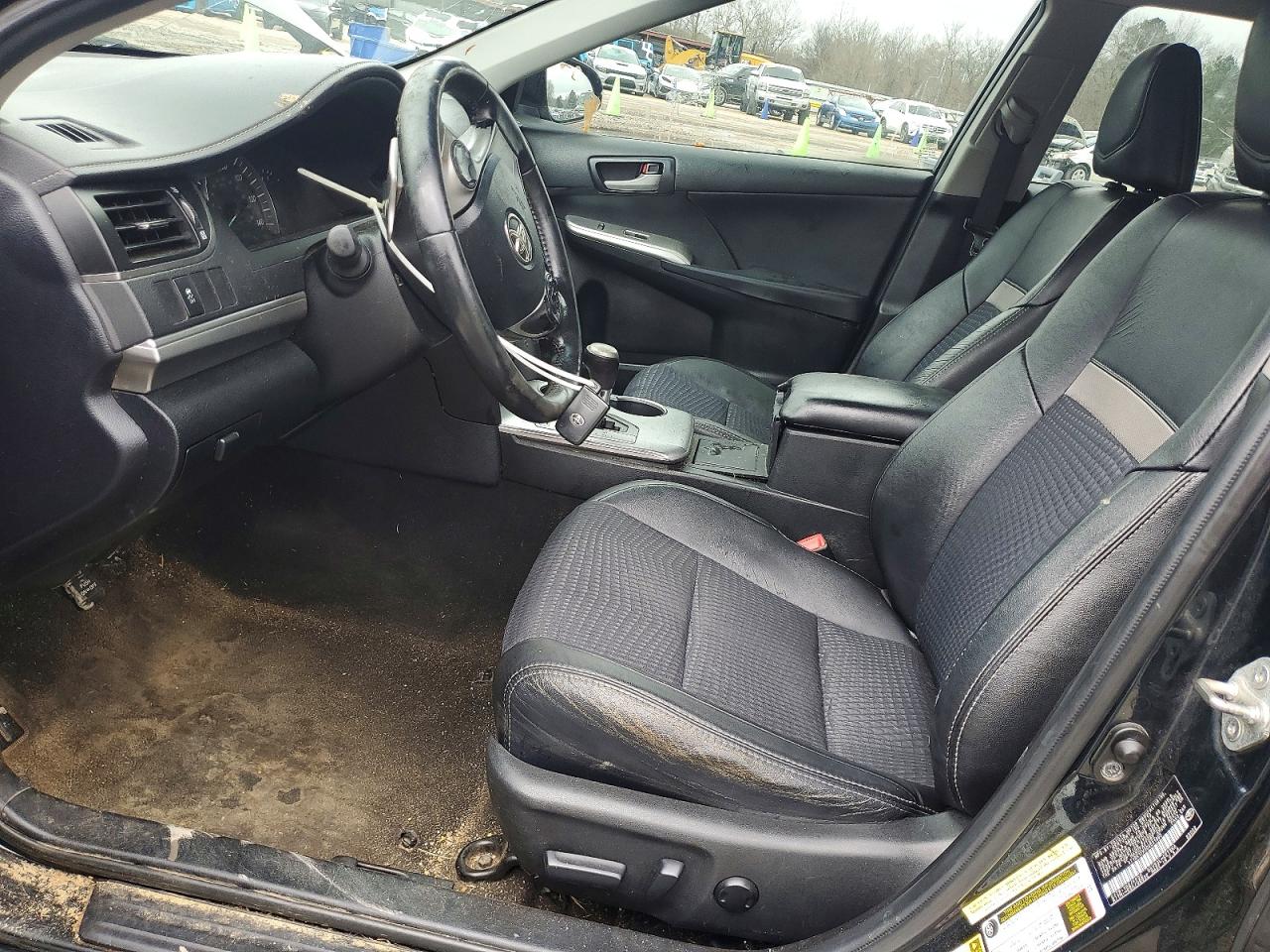2013 Toyota Camry Se Black vin: 4T1BK1FK0DU531890