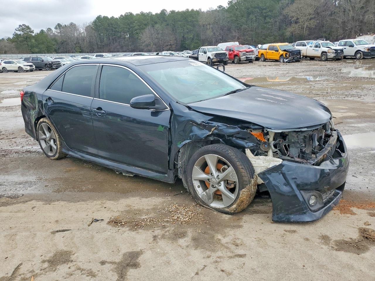 2013 Toyota Camry Se Black vin: 4T1BK1FK0DU531890