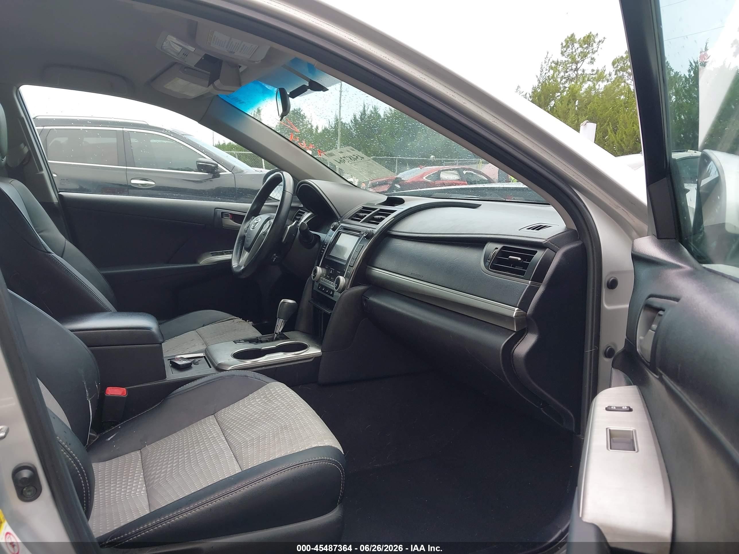 2013 Toyota Camry Se V6 Silver vin: 4T1BK1FK0DU532246