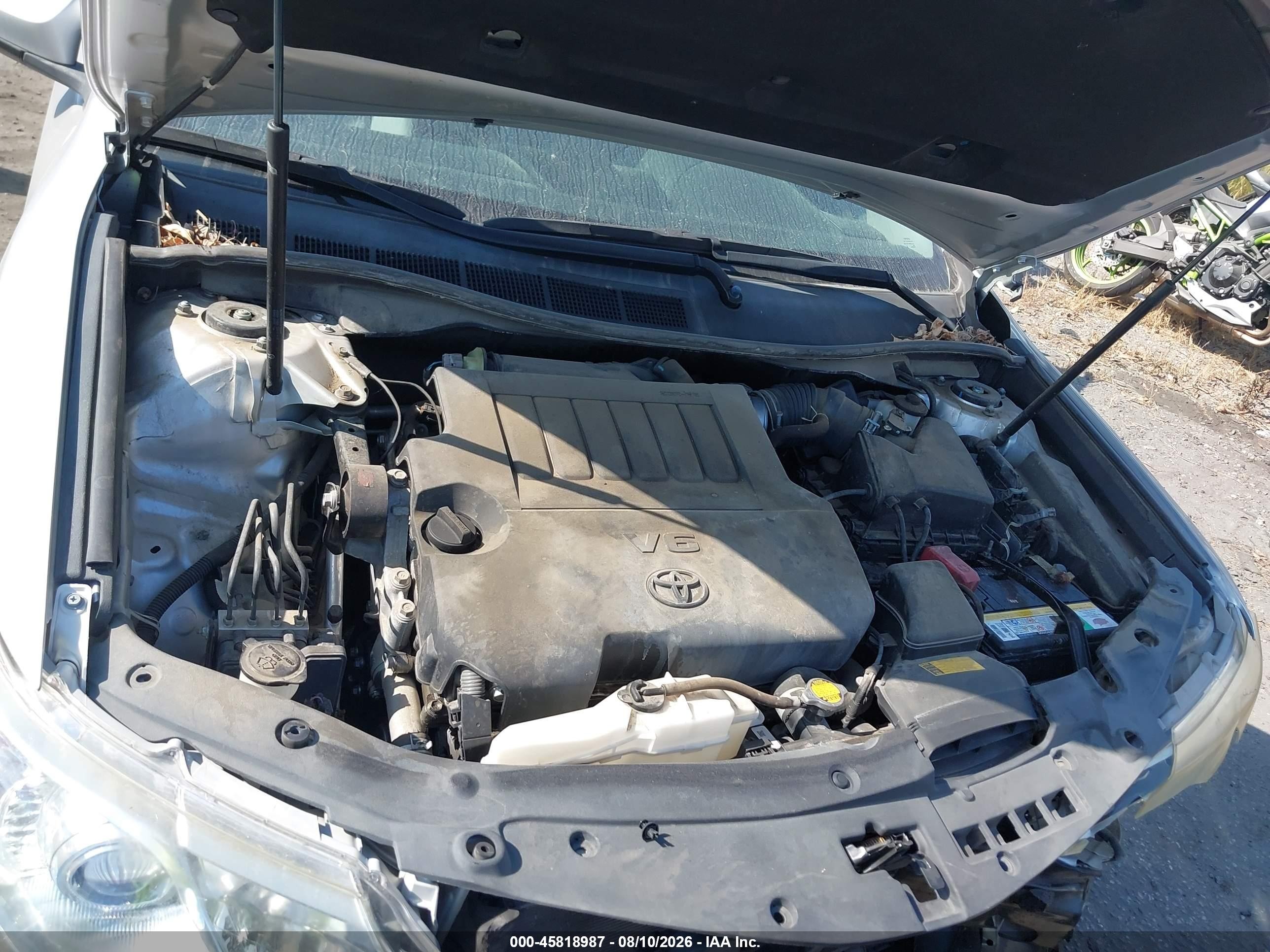 2013 Toyota Camry Xle V6 Silver vin: 4T1BK1FK0DU536880