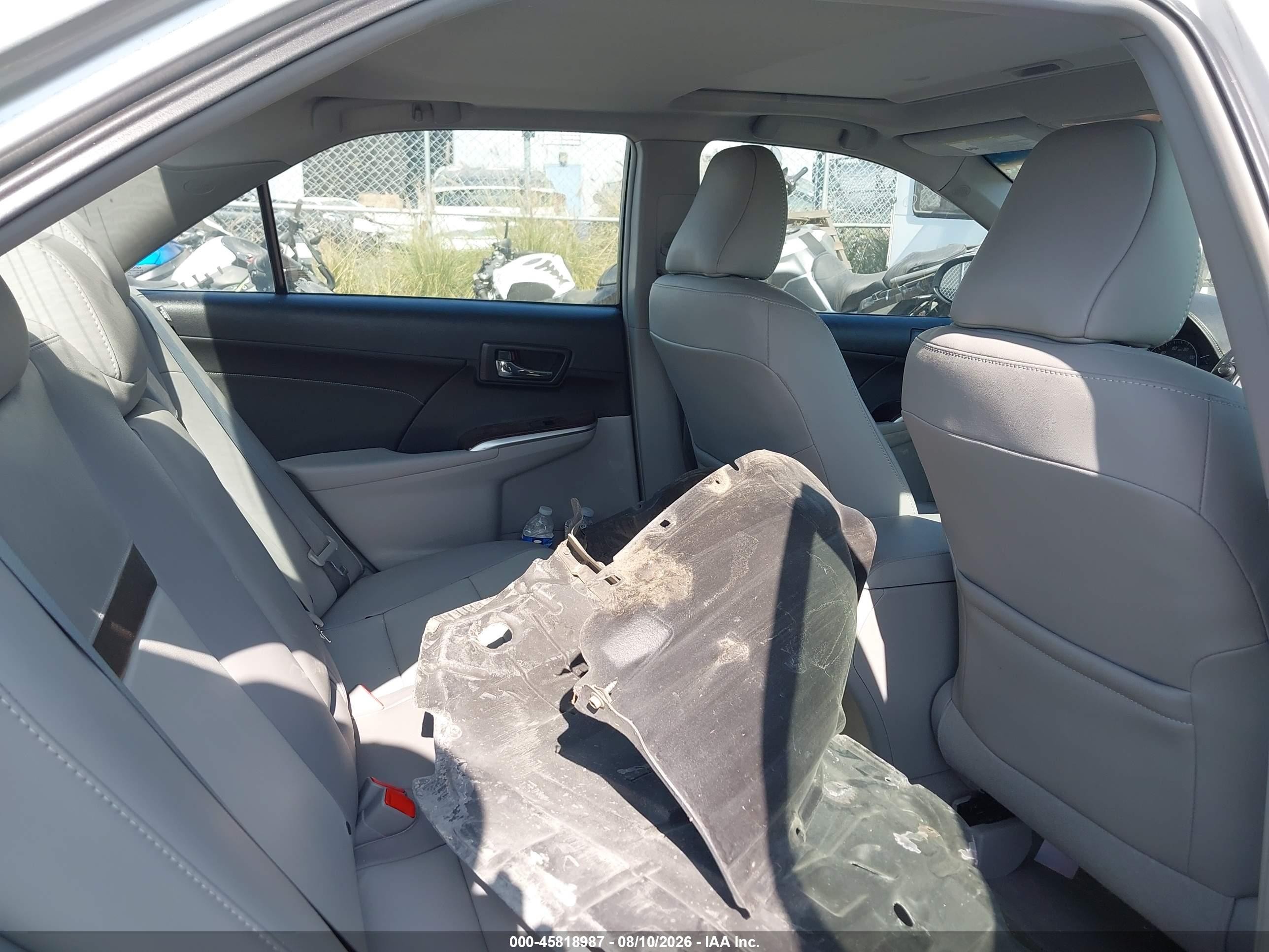 2013 Toyota Camry Xle V6 Silver vin: 4T1BK1FK0DU536880