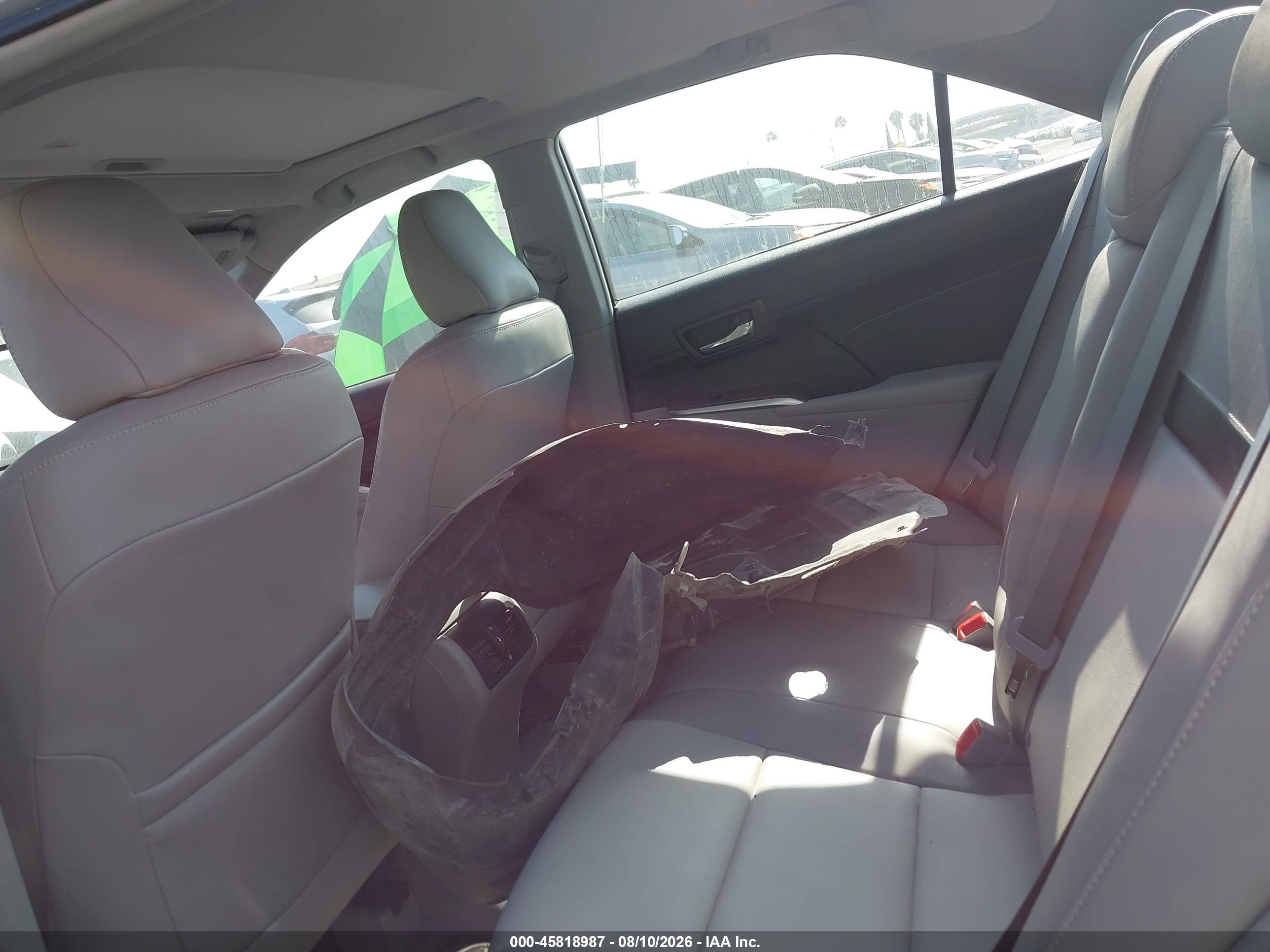 2013 Toyota Camry Xle V6 Silver vin: 4T1BK1FK0DU536880