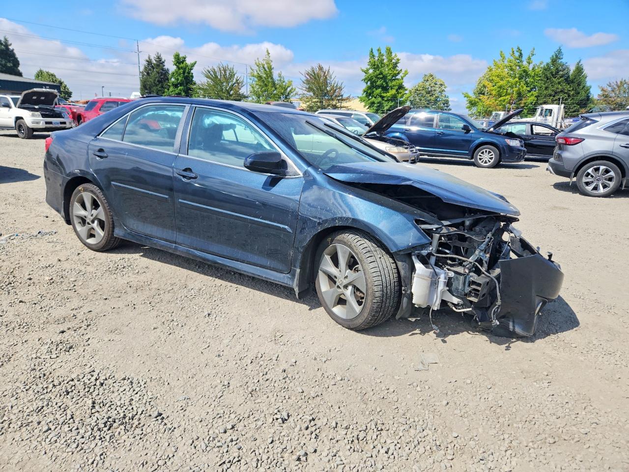 2014 Toyota Camry Se V6 Серый vin: 4T1BK1FK0EU540834