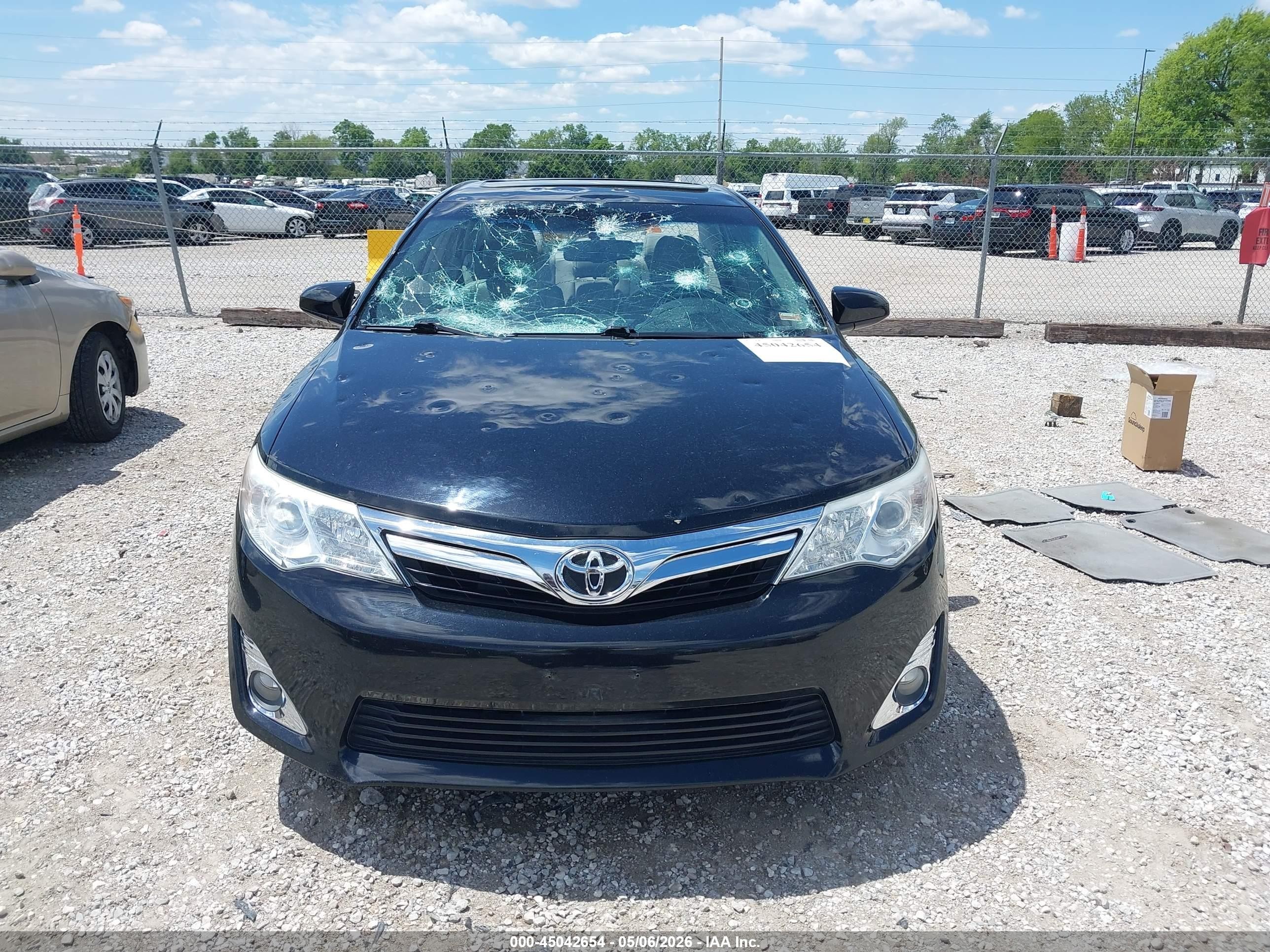 2014 Toyota Camry Xle V6 Black vin: 4T1BK1FK0EU546794
