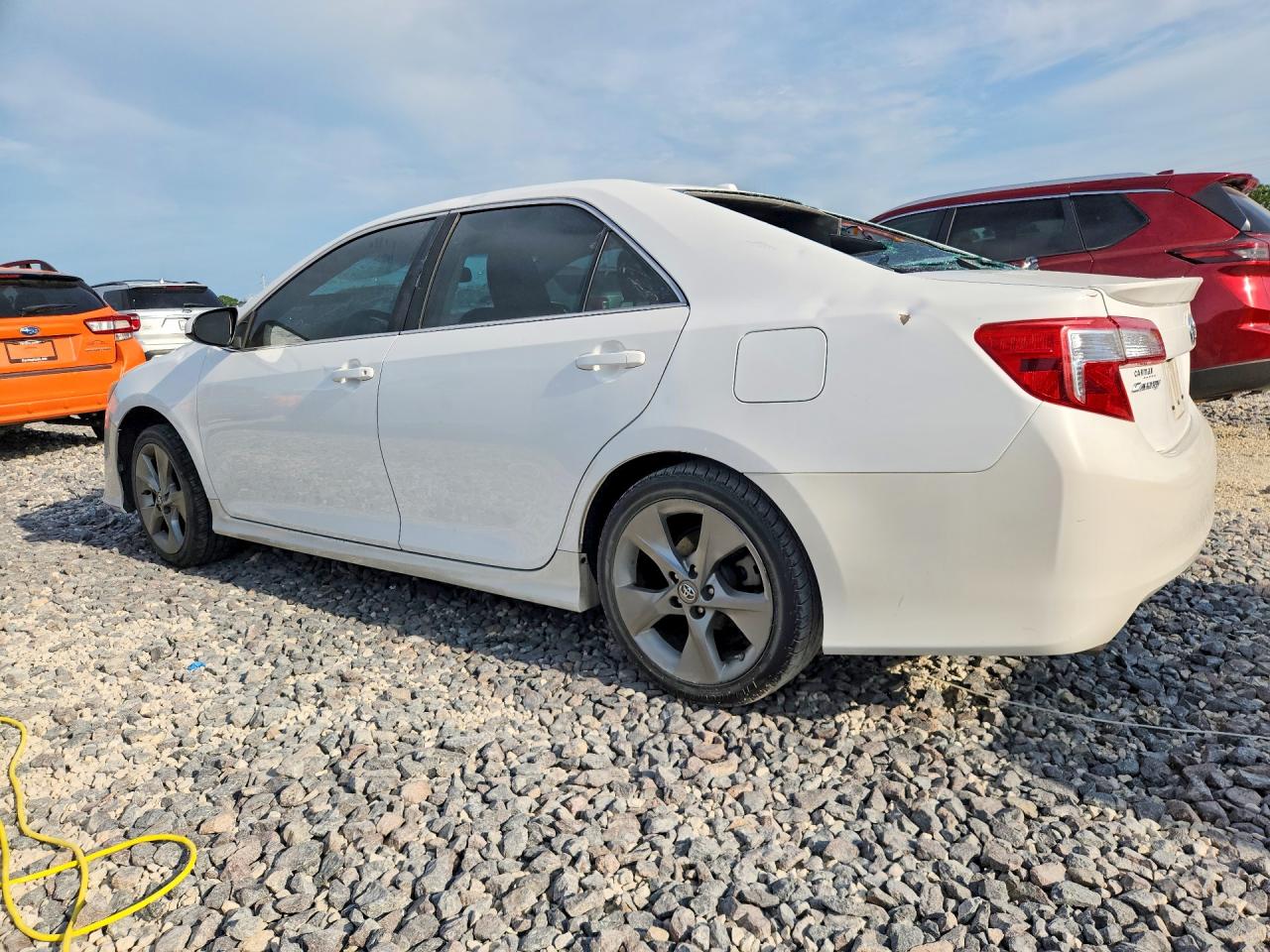 2014 Toyota Camry Se V6 Белый vin: 4T1BK1FK0EU551249