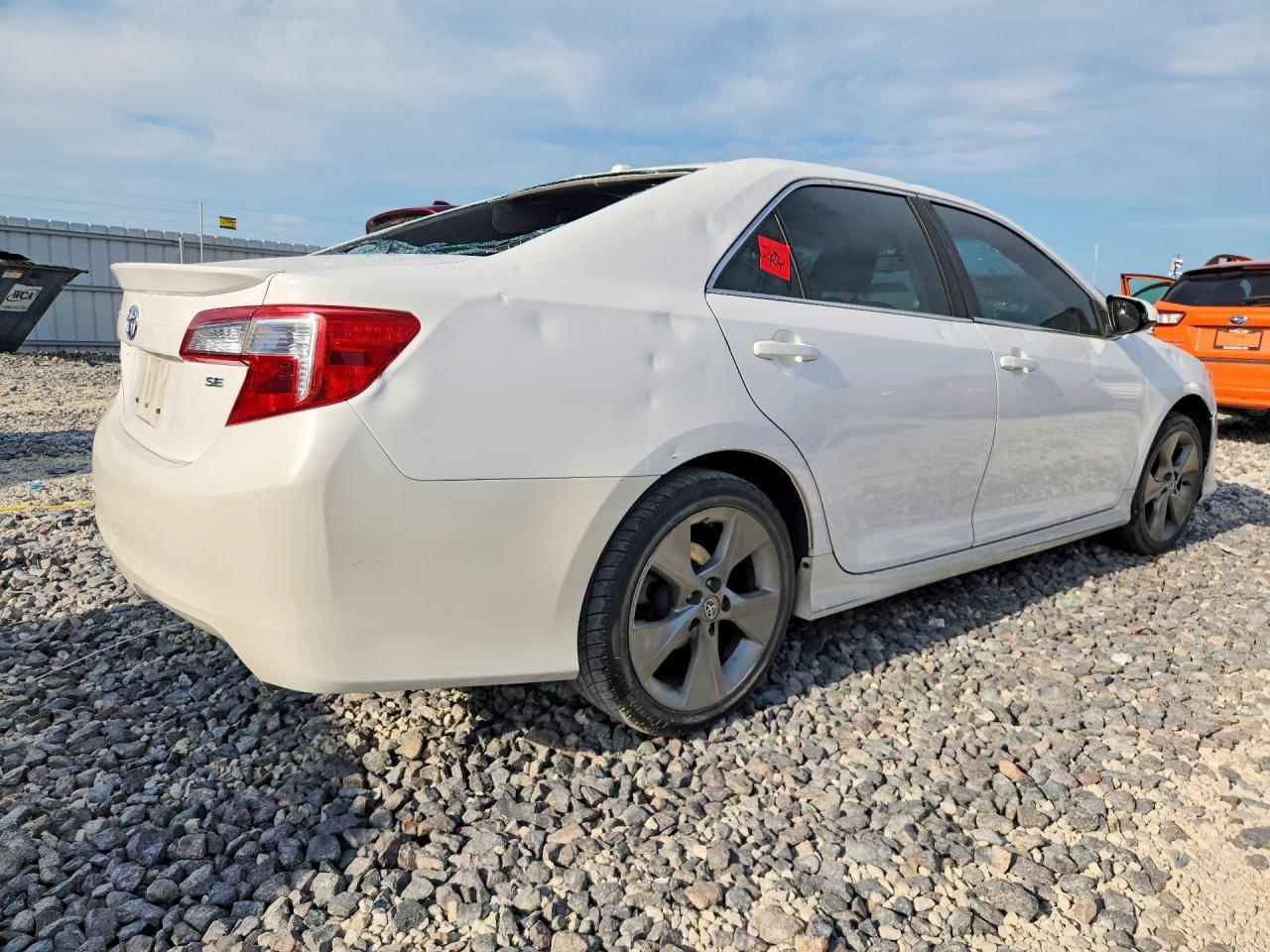 2014 Toyota Camry Se V6 Белый vin: 4T1BK1FK0EU551249