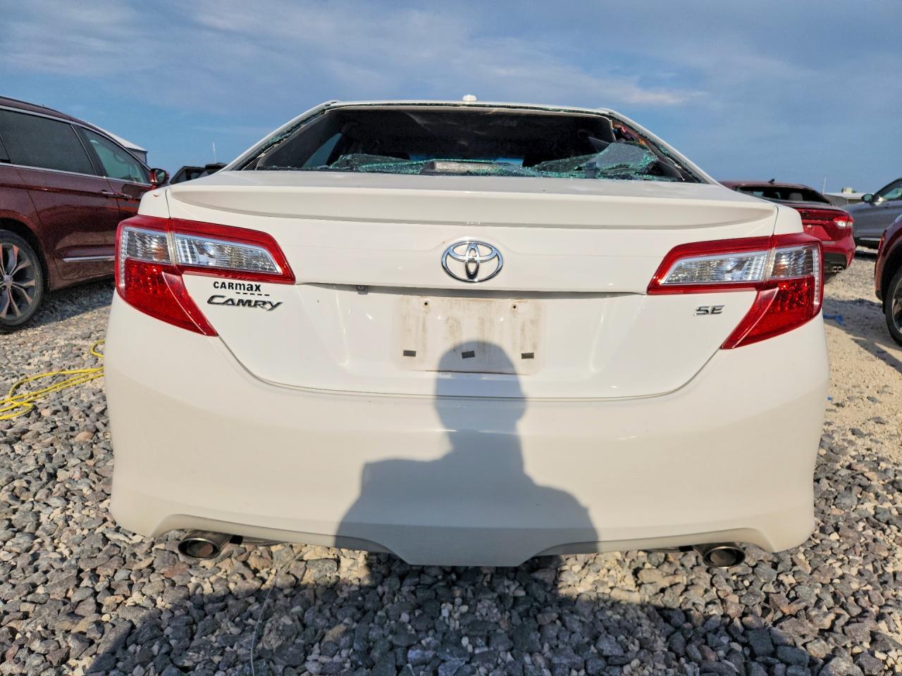 2014 Toyota Camry Se V6 Белый vin: 4T1BK1FK0EU551249