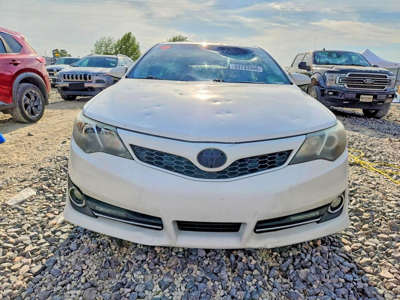 2014 Toyota Camry Se V6 Белый vin: 4T1BK1FK0EU551249