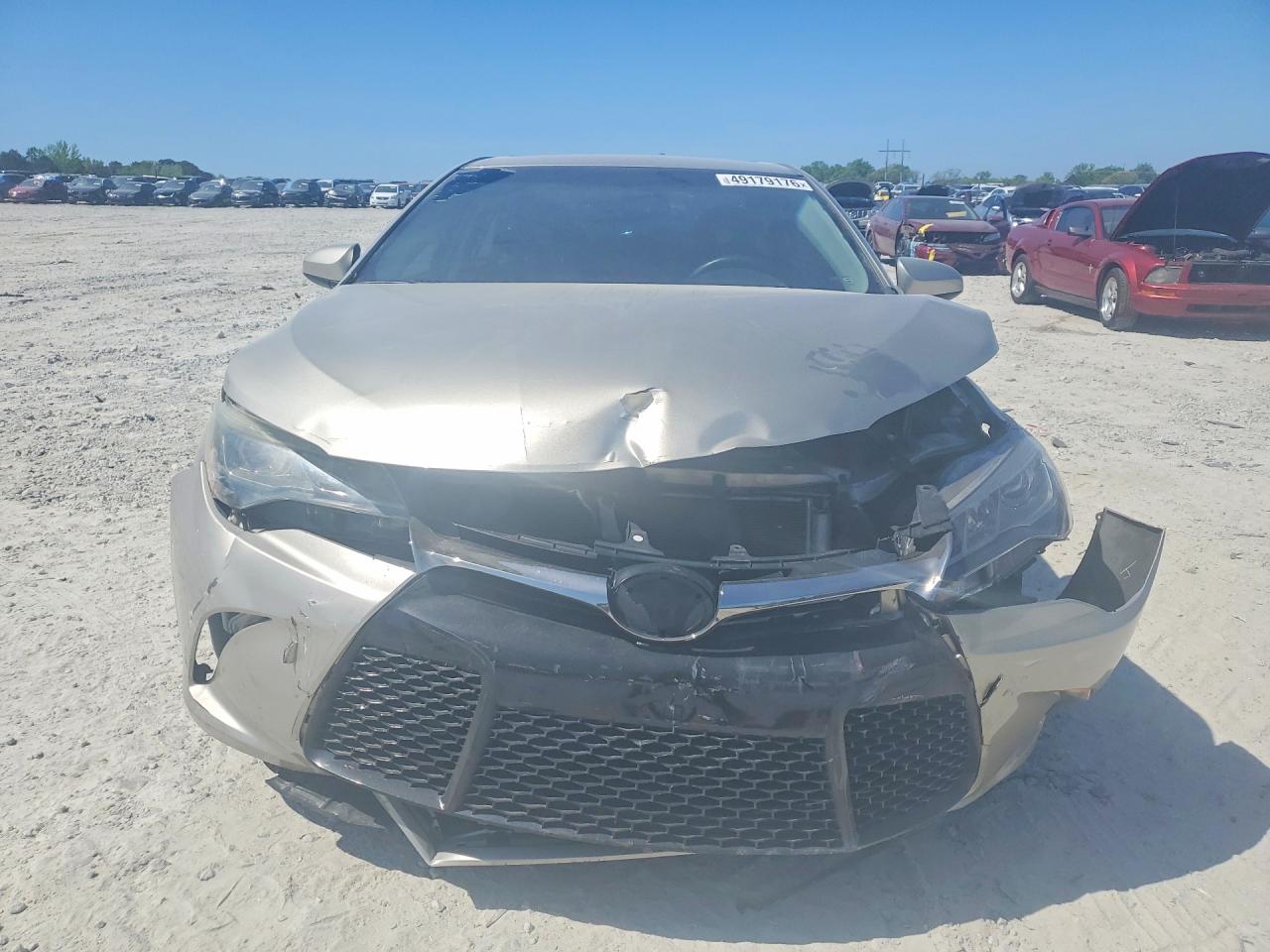 2015 Toyota Camry Xse V6 Желто-коричневый vin: 4T1BK1FK0FU028136
