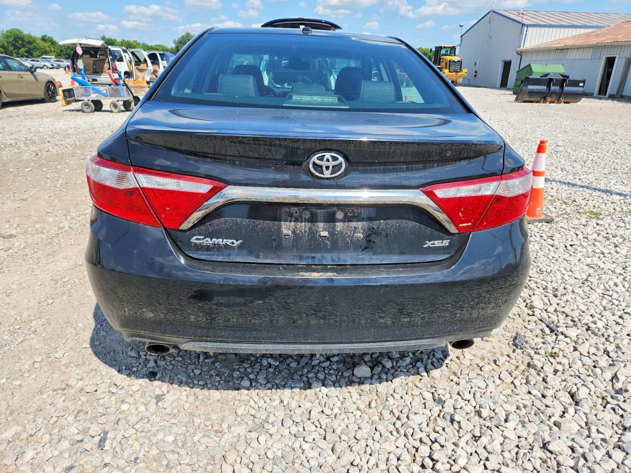 2017 Toyota Camry Xse V6 Black vin: 4T1BK1FK0HU583073