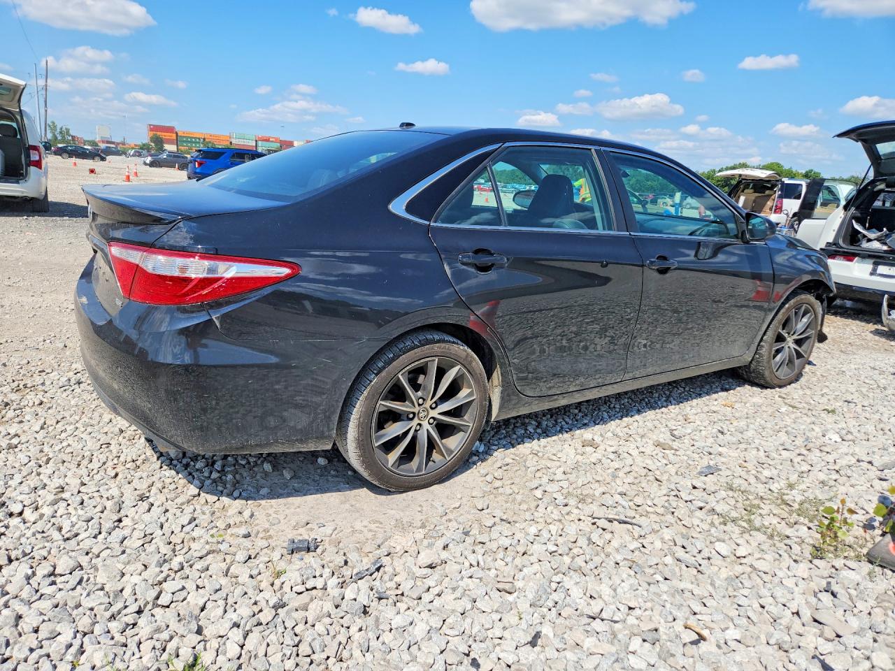 2017 Toyota Camry Xse V6 Black vin: 4T1BK1FK0HU583073