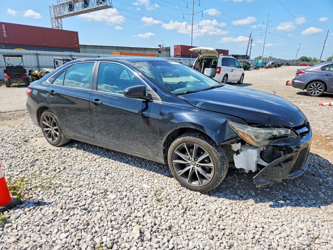 2017 Toyota Camry Xse V6 Black vin: 4T1BK1FK0HU583073