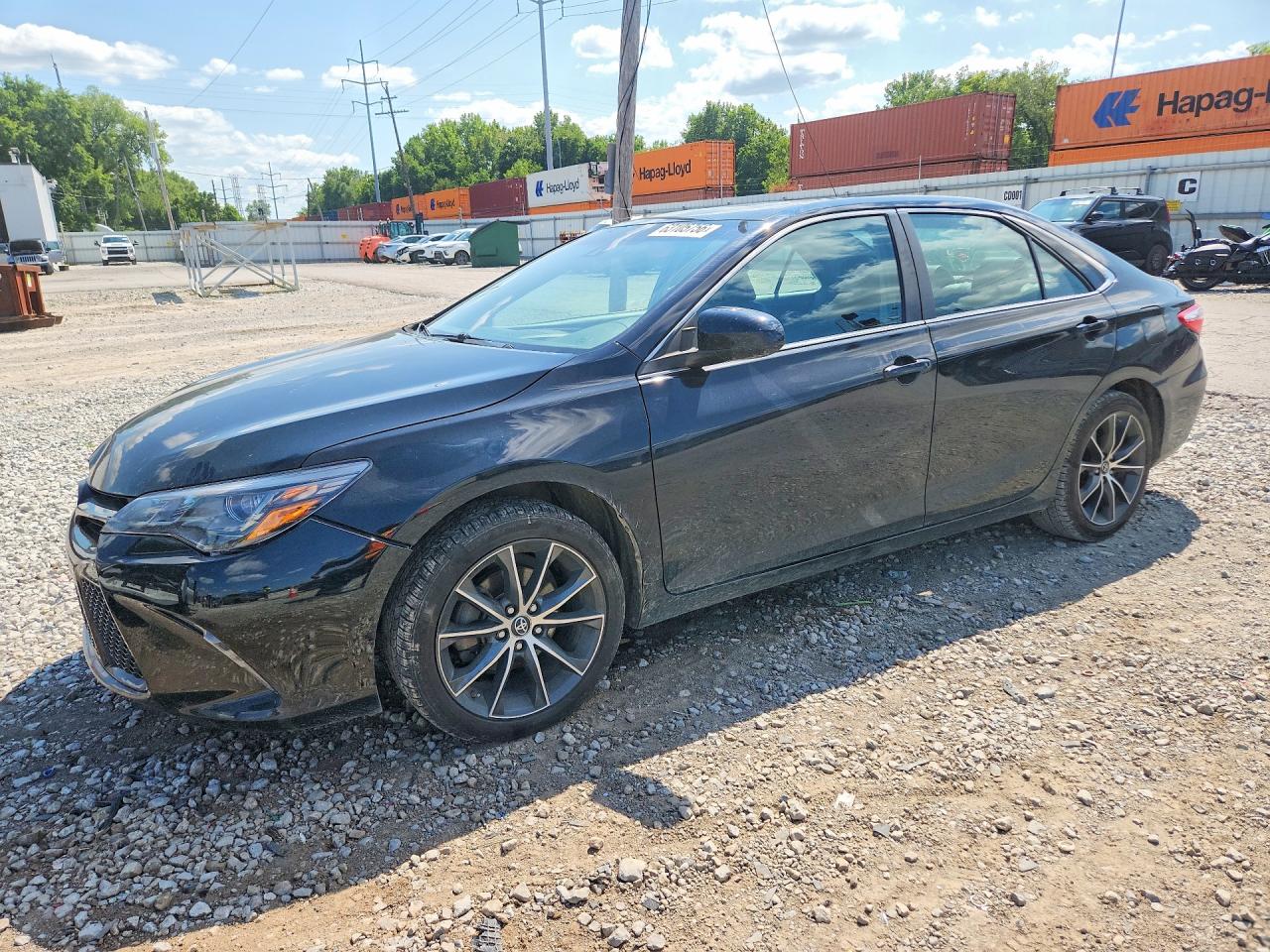 2017 Toyota Camry Xse V6 Black vin: 4T1BK1FK0HU583073